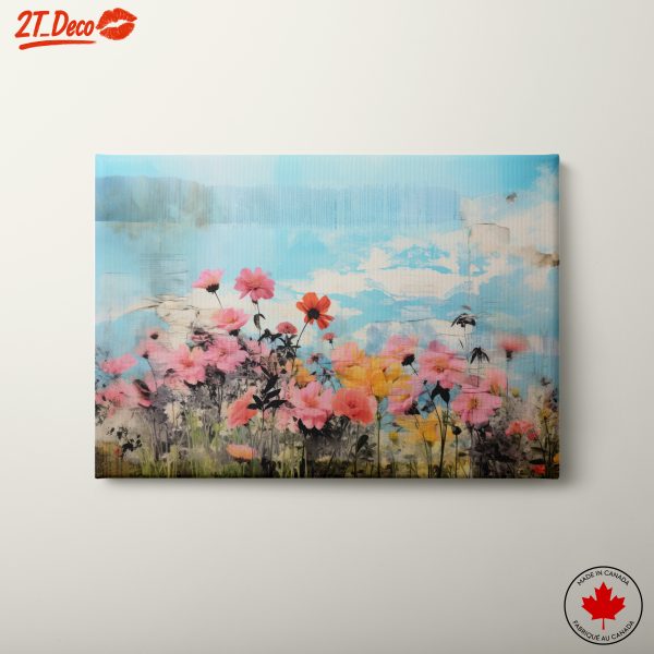 Vibrant Botanical Abstract Floral Art 2