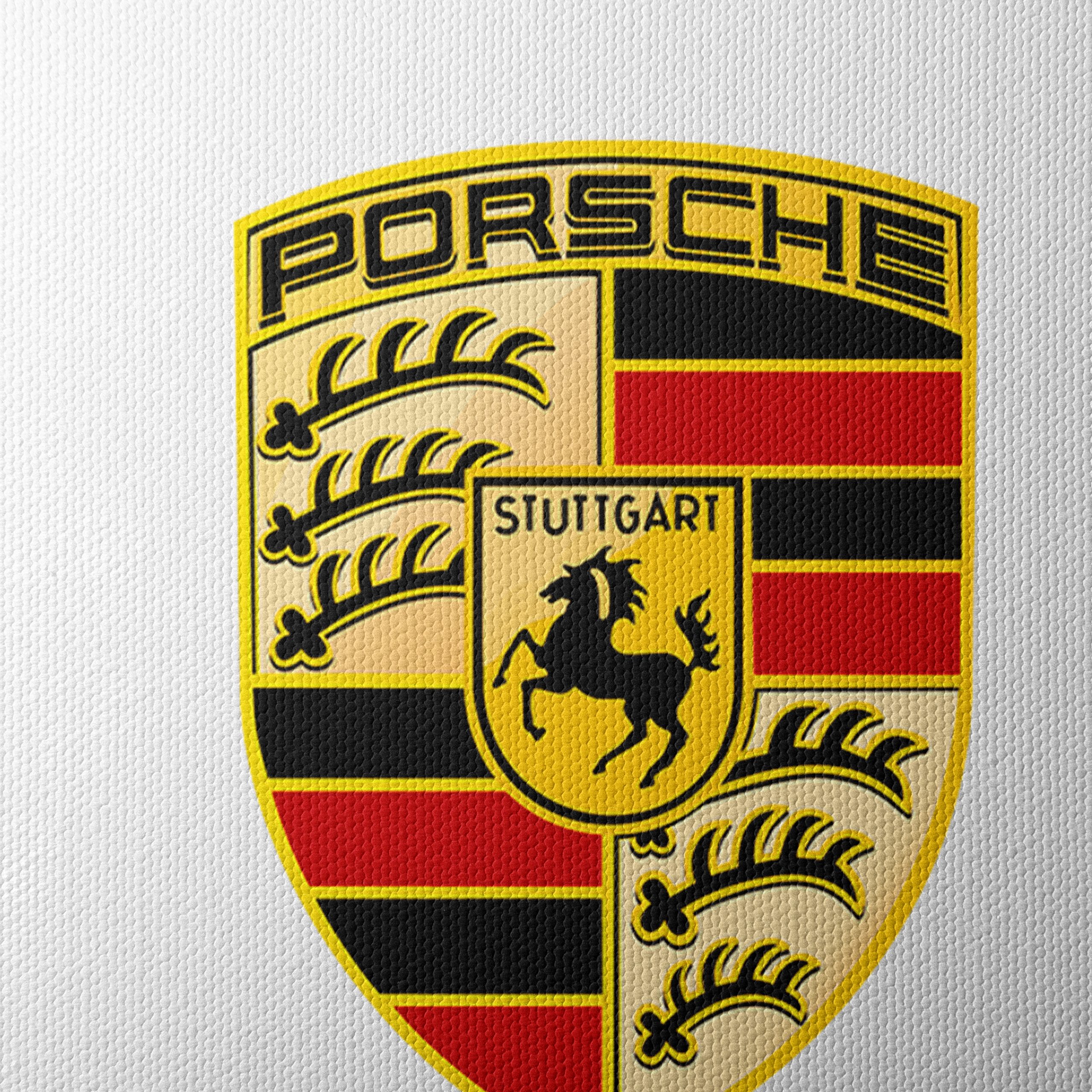 Stylish Porsche Logo Art - Image 4