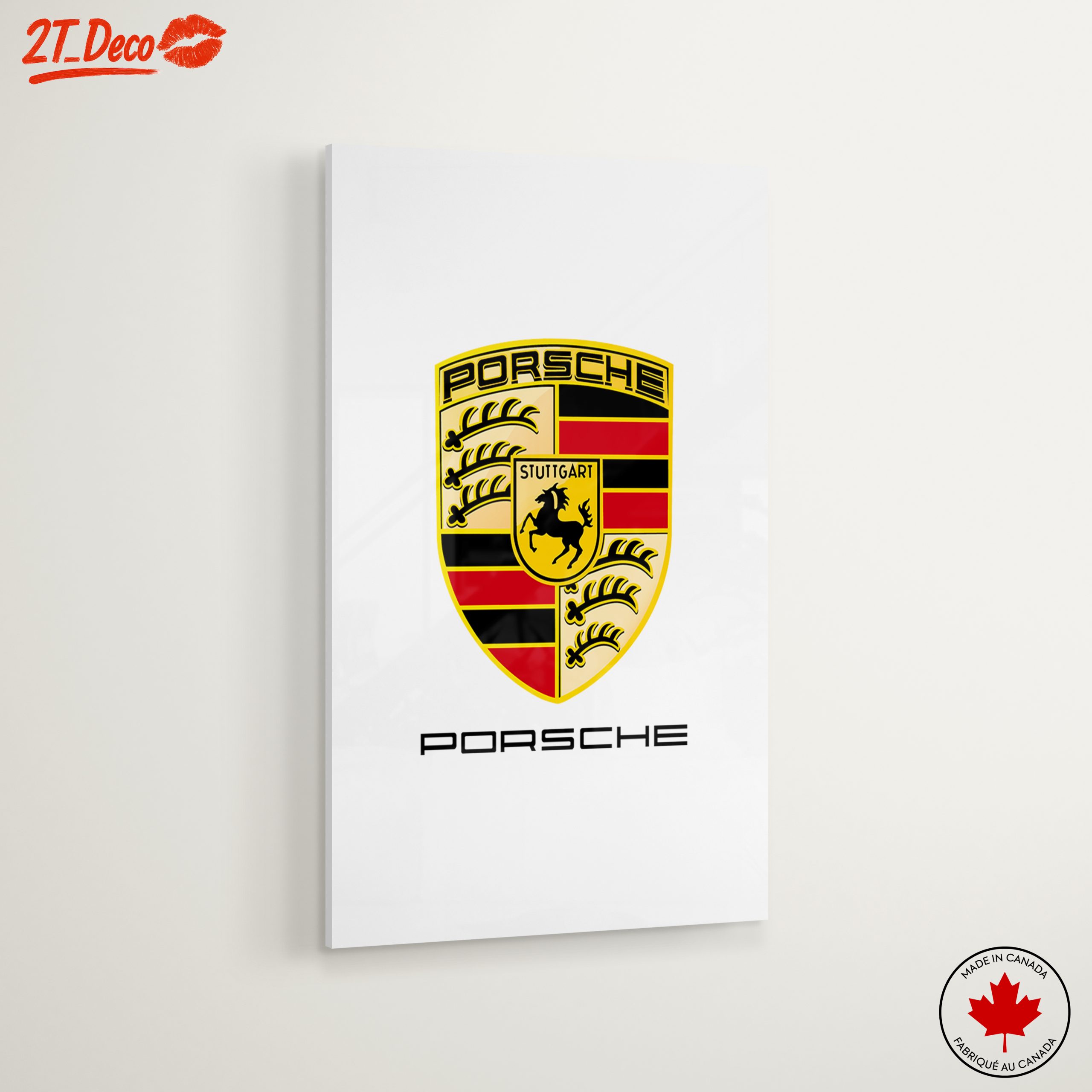 Stylish Porsche Logo Art - Image 6