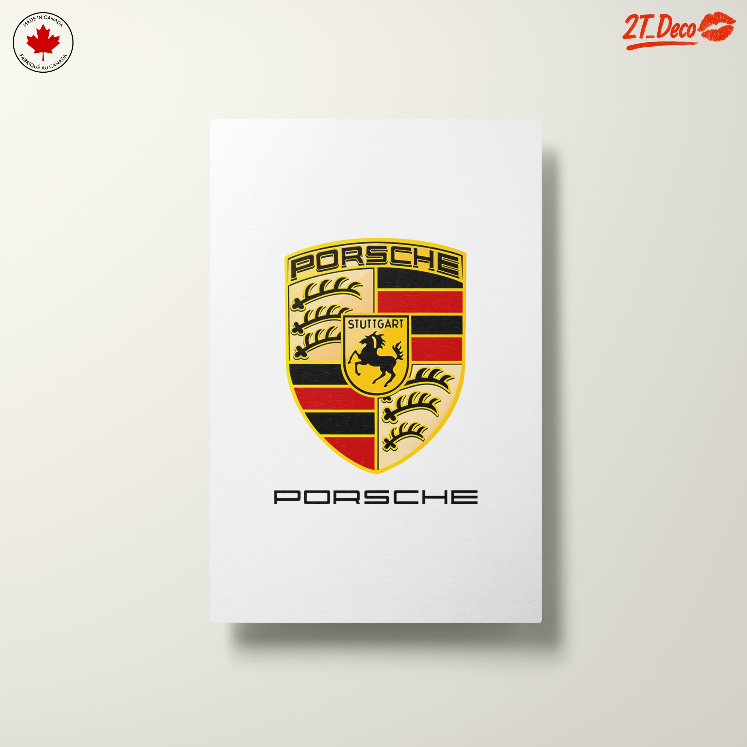 Stylish Porsche Logo Art - Image 10