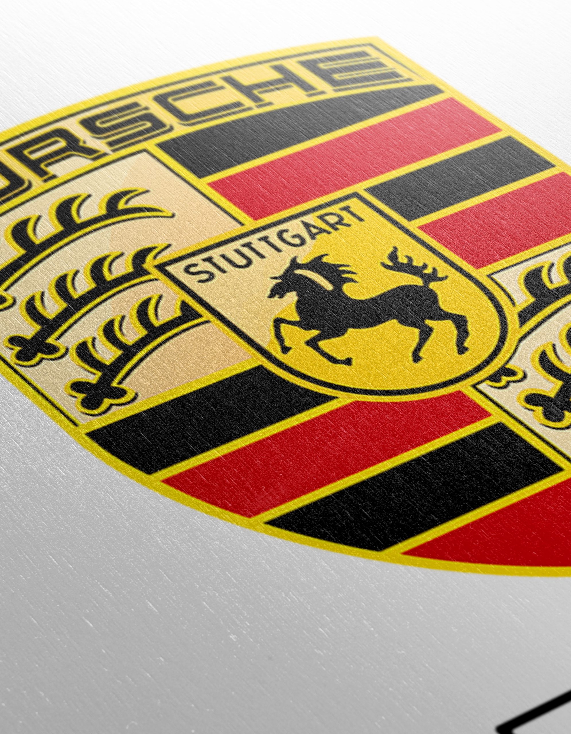 Stylish Porsche Logo Art - Image 12