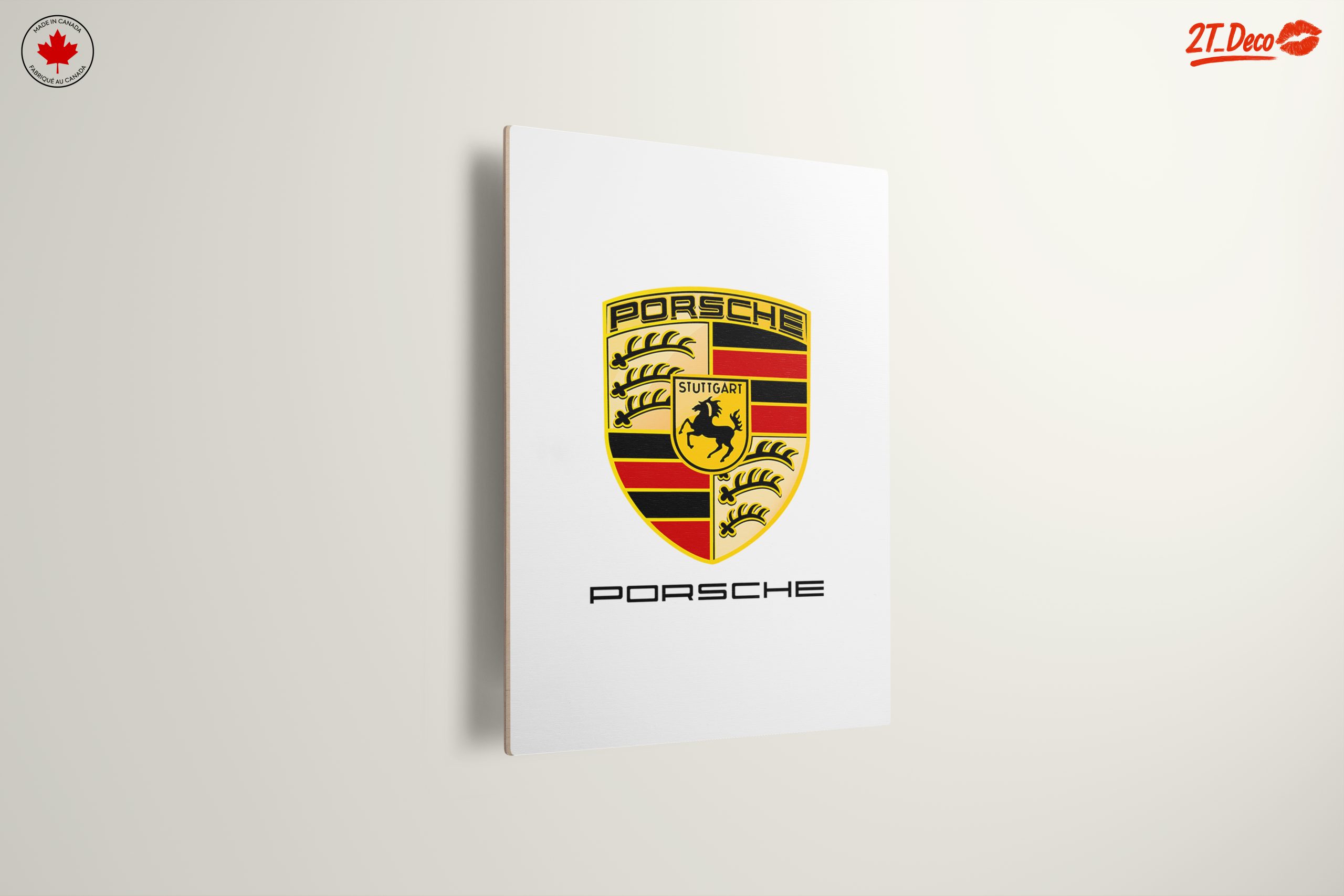 Stylish Porsche Logo Art - Image 13