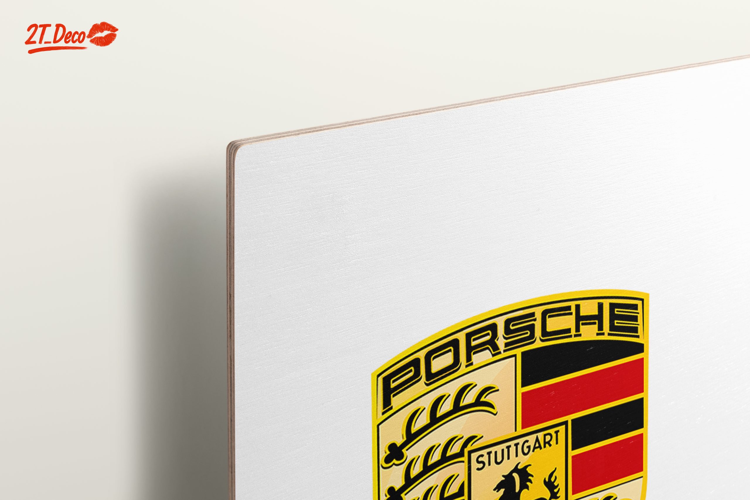 Stylish Porsche Logo Art - Image 15
