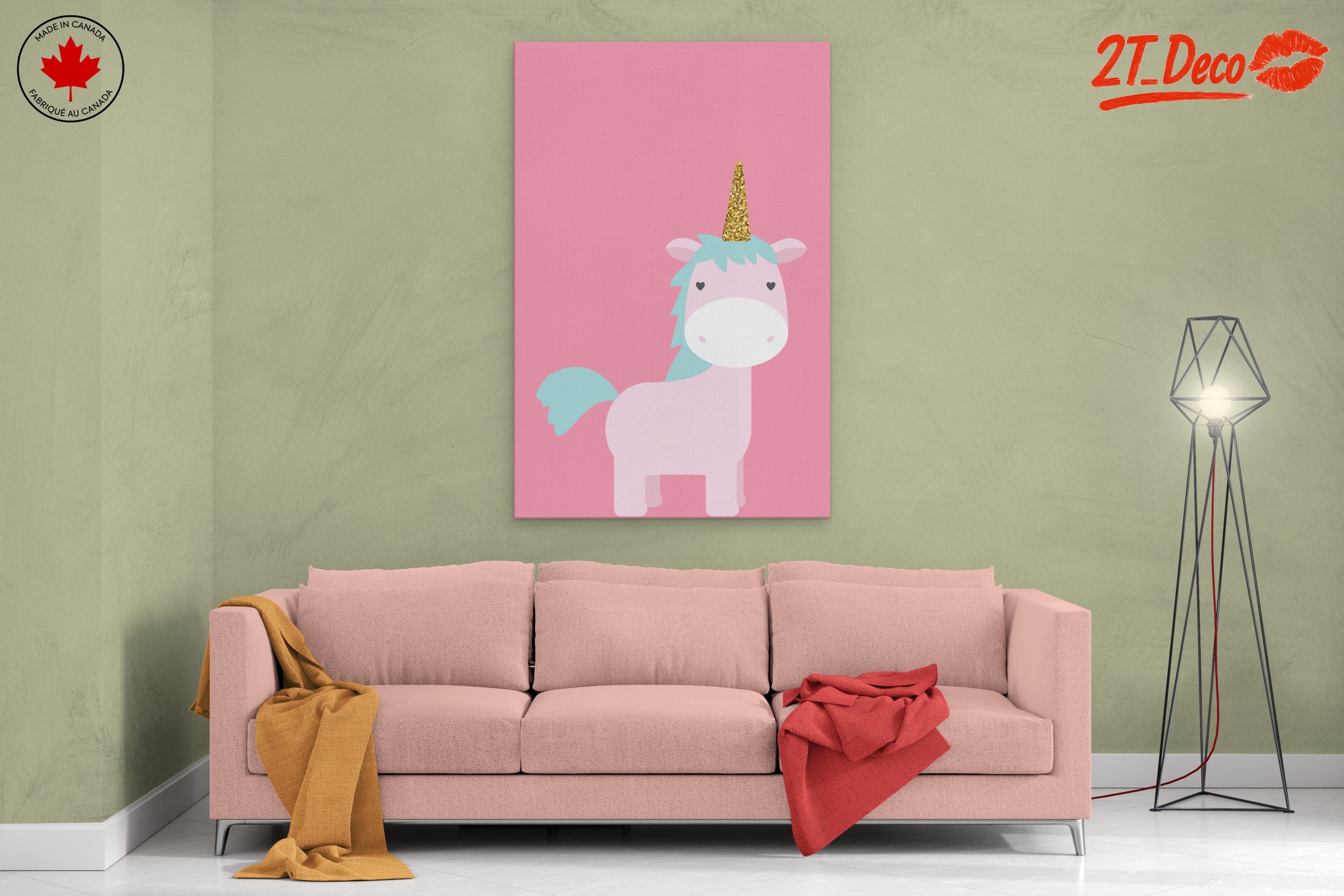 Cute Unicorn Character Art - Image 2
