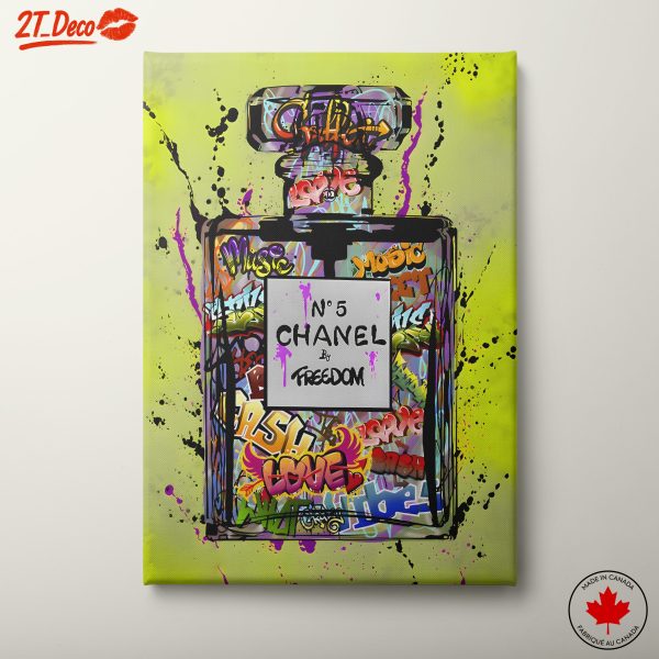 Chanel Pop Art with Graffiti Style