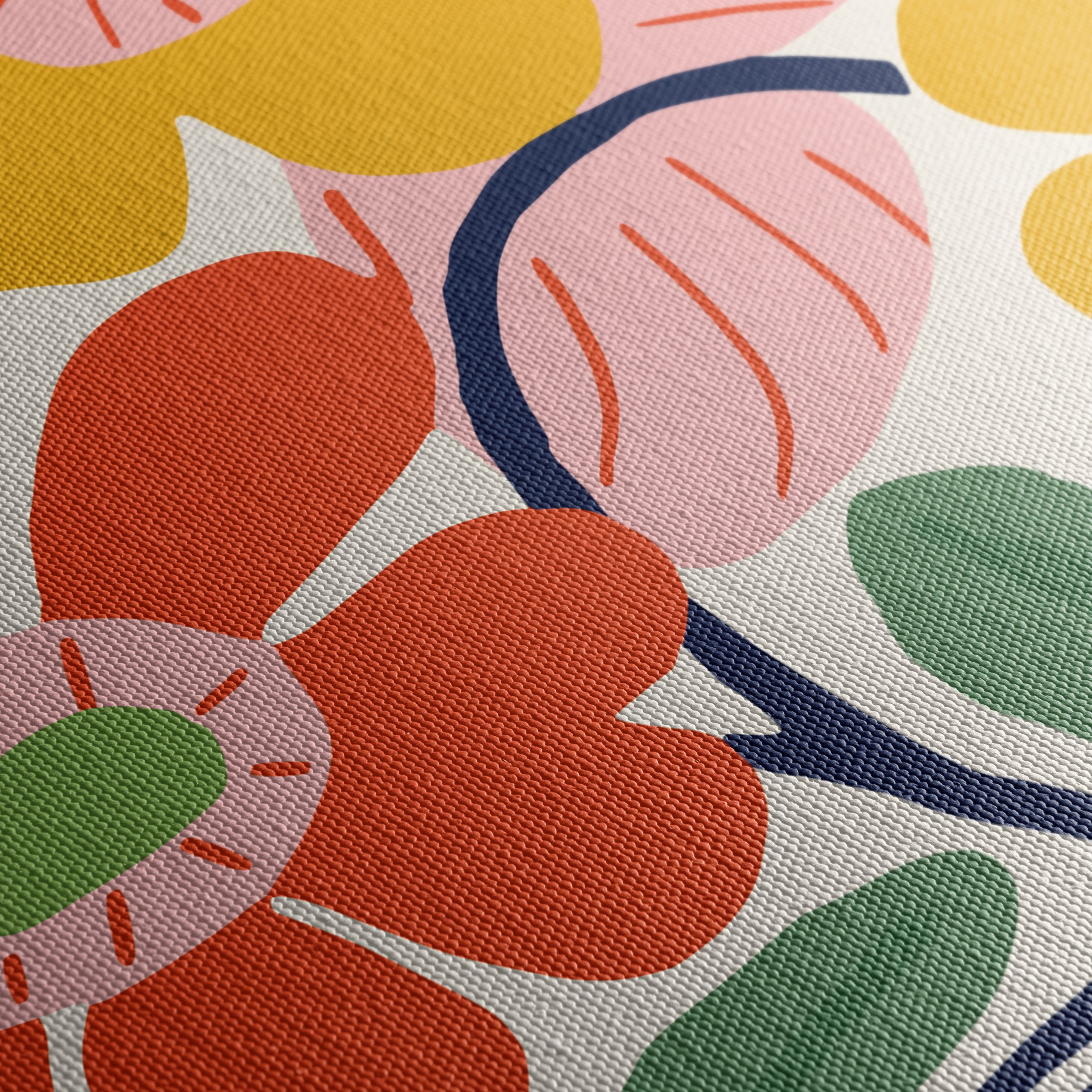 Colorful Botanical Abstract Floral Art 2 - Image 5