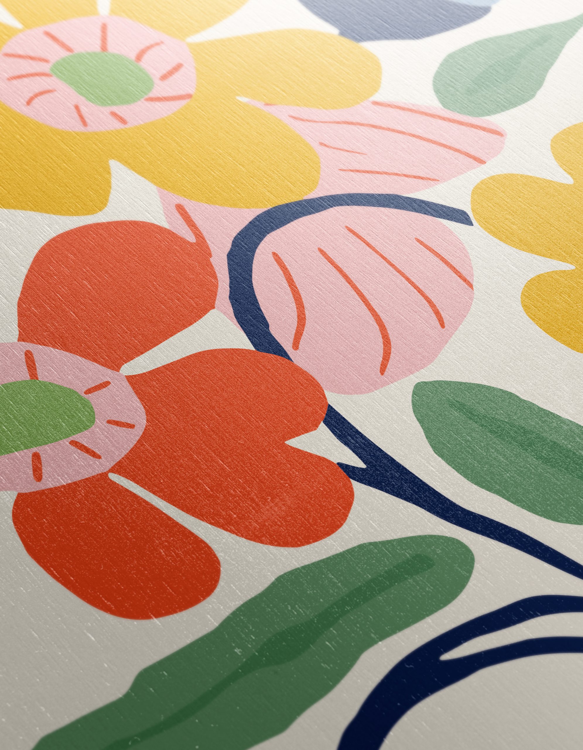 Colorful Botanical Abstract Floral Art 2 - Image 12