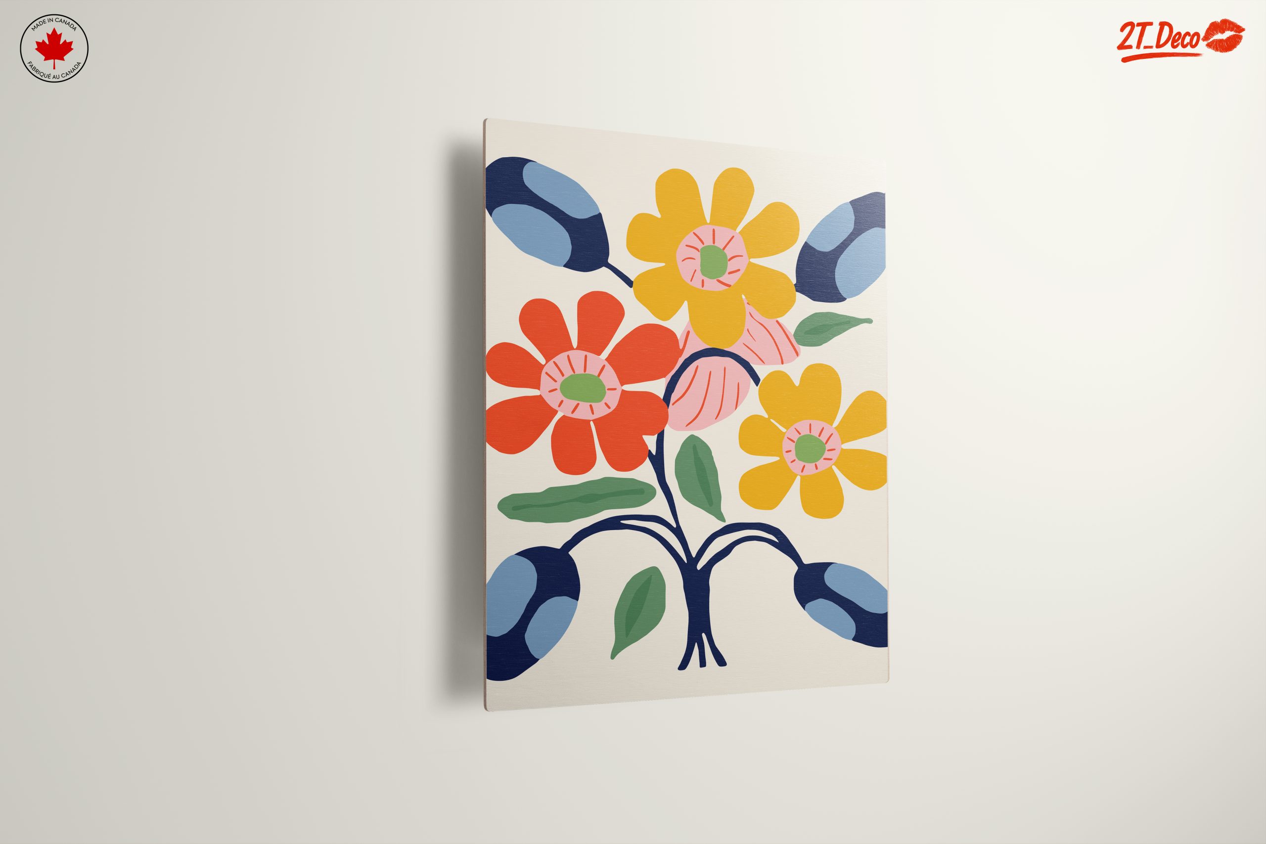 Colorful Botanical Abstract Floral Art 2 - Image 13