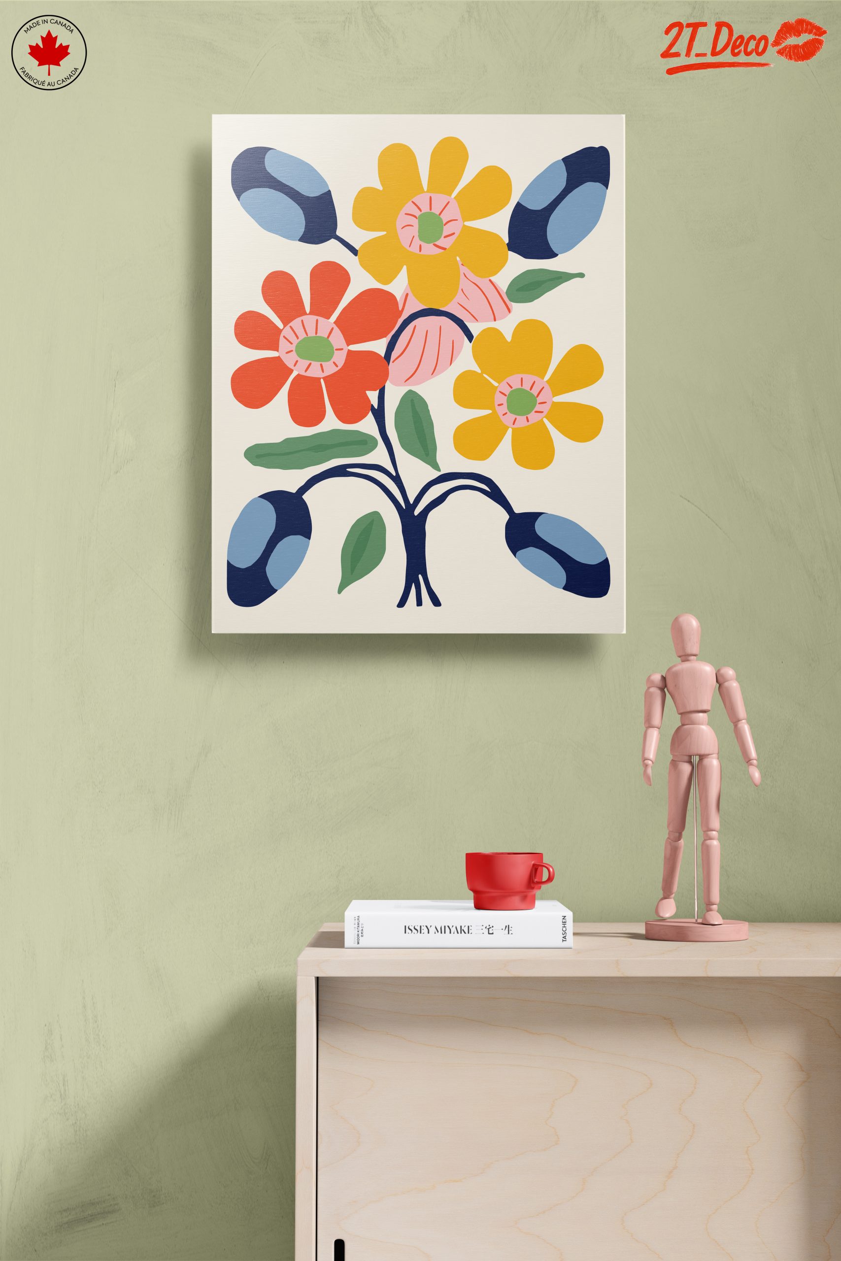 Colorful Botanical Abstract Floral Art 2 - Image 14