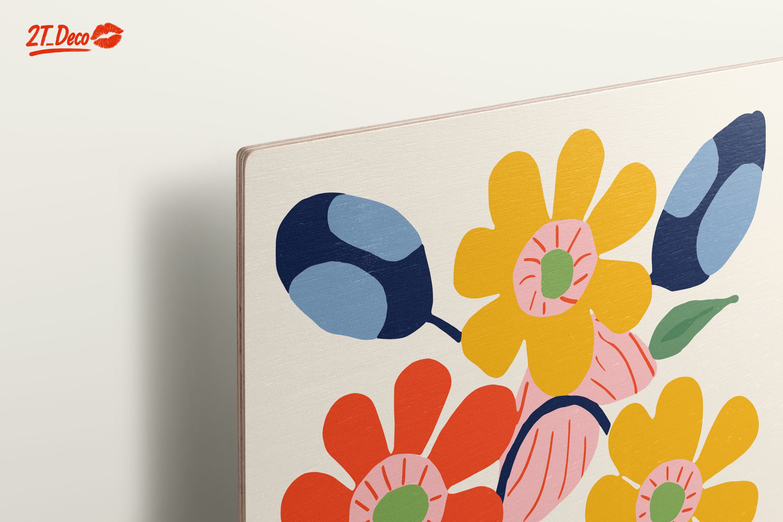 Colorful Botanical Abstract Floral Art 2 - Image 15