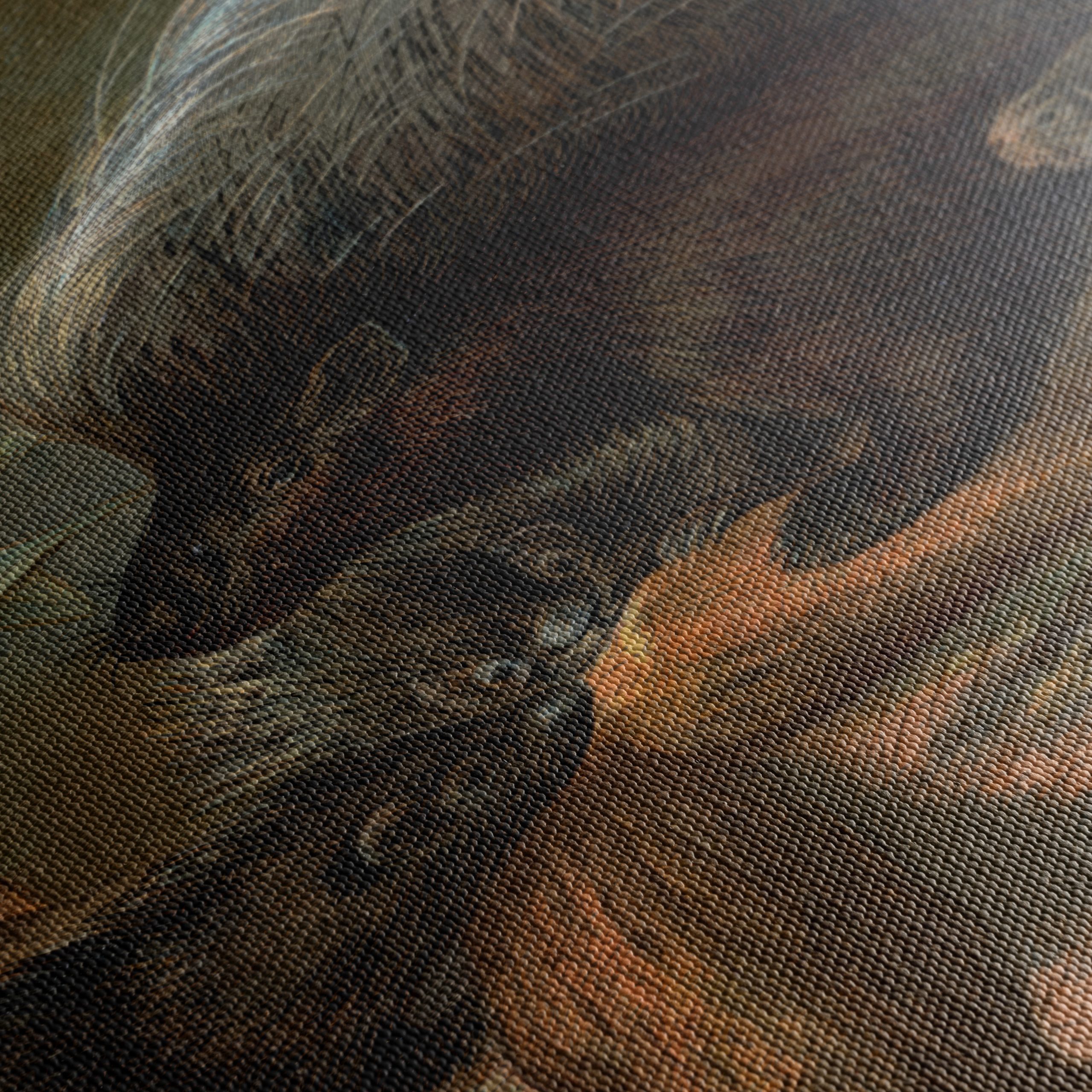 Porcupines in Natural Habitat Art - Image 5