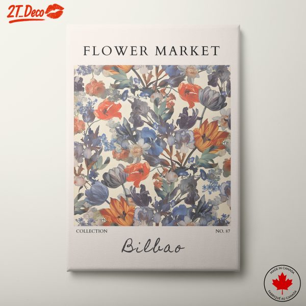 Beautiful Flower Market Art