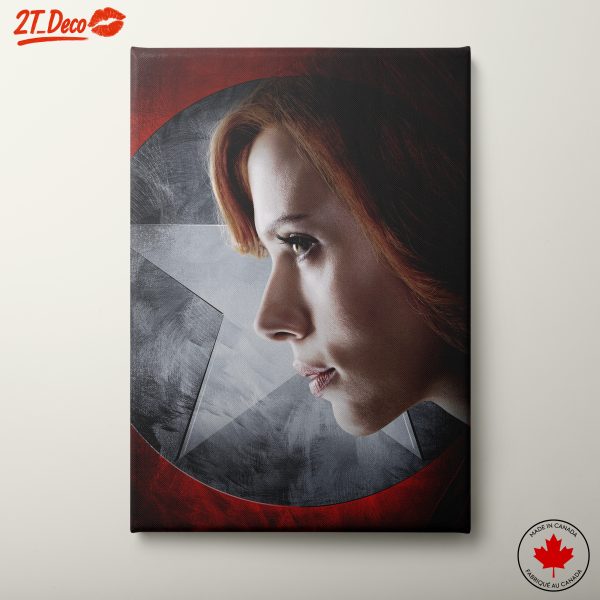 Black Widow Superhero Art