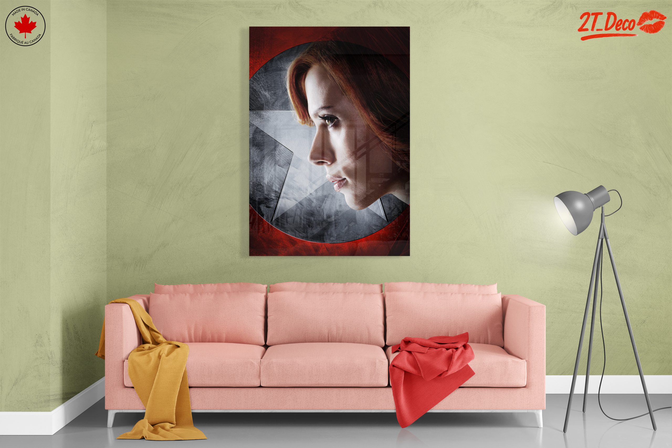 Black Widow Superhero Art - Image 7