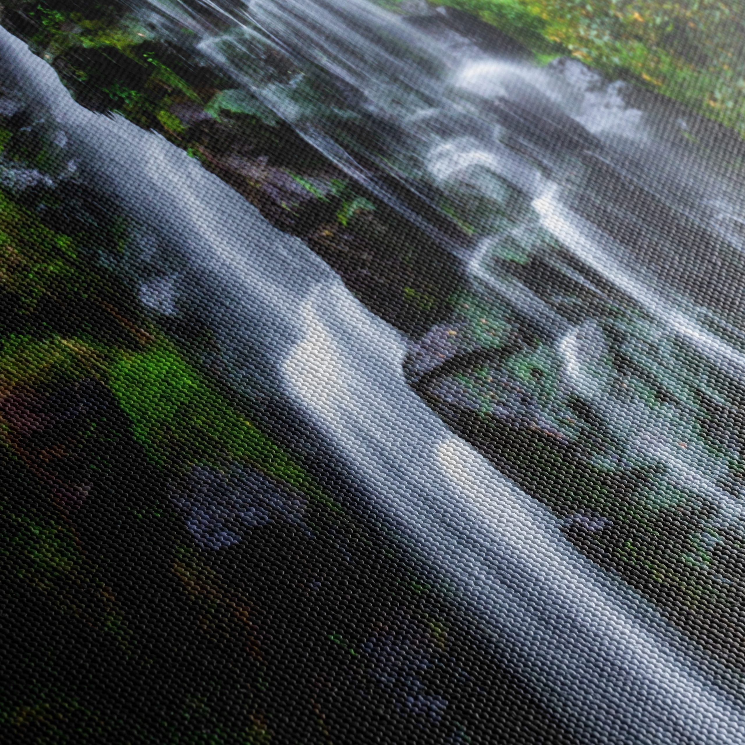 Stunning Waterfall Surrounded by Lush Forest - Image 5