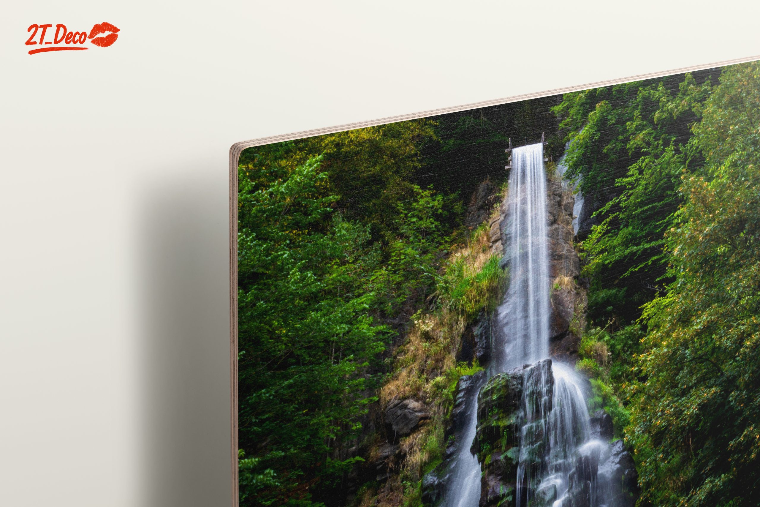 Stunning Waterfall Surrounded by Lush Forest - Image 15