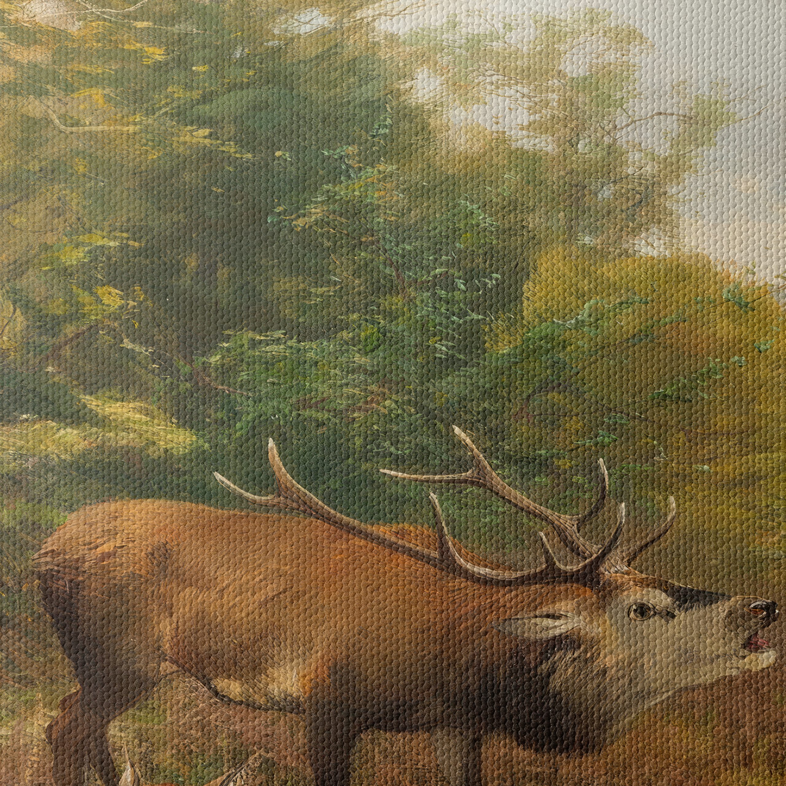 Deer In A Lush Forest Landscape - Image 4