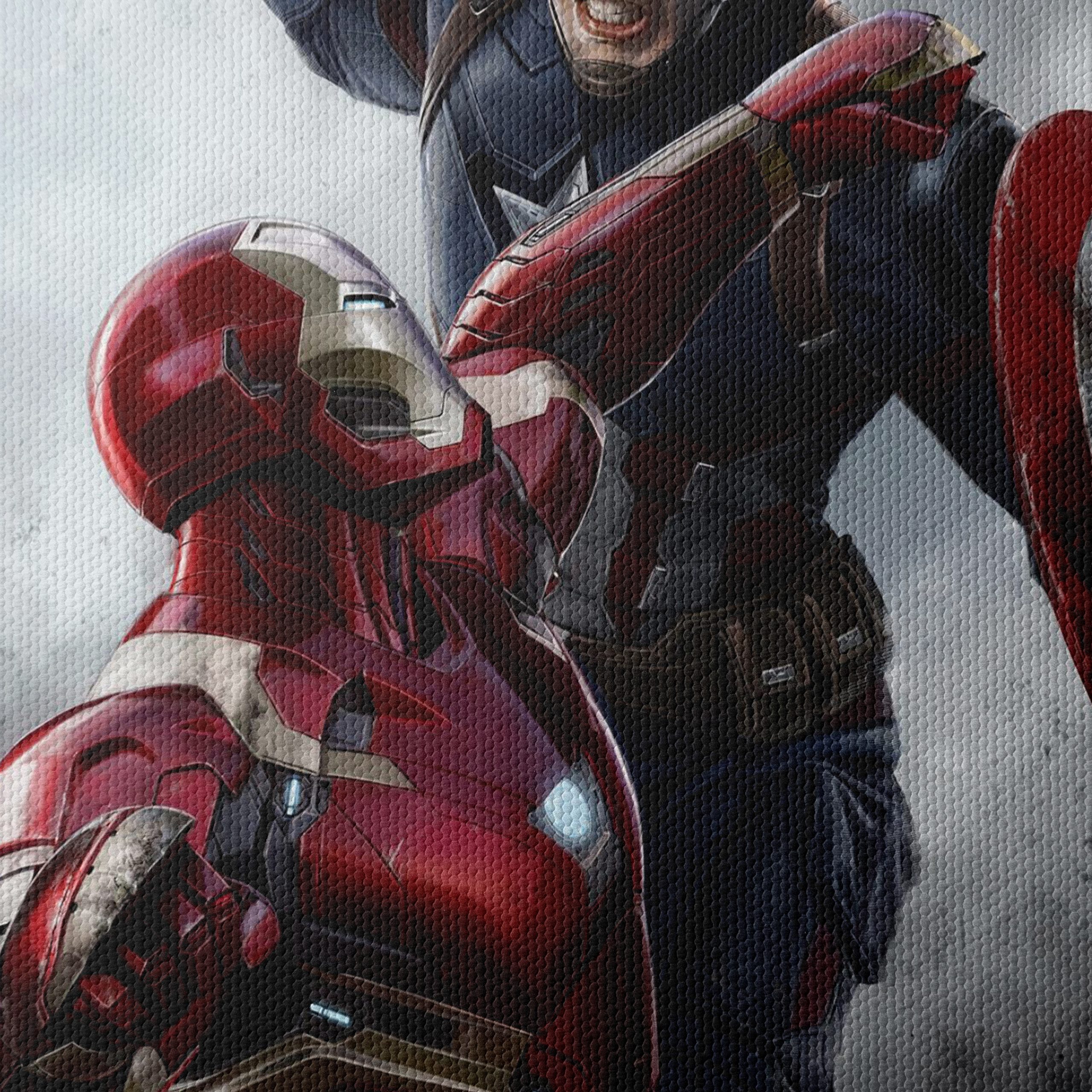 Epic Battle Between Captain America and Iron Man - Image 4
