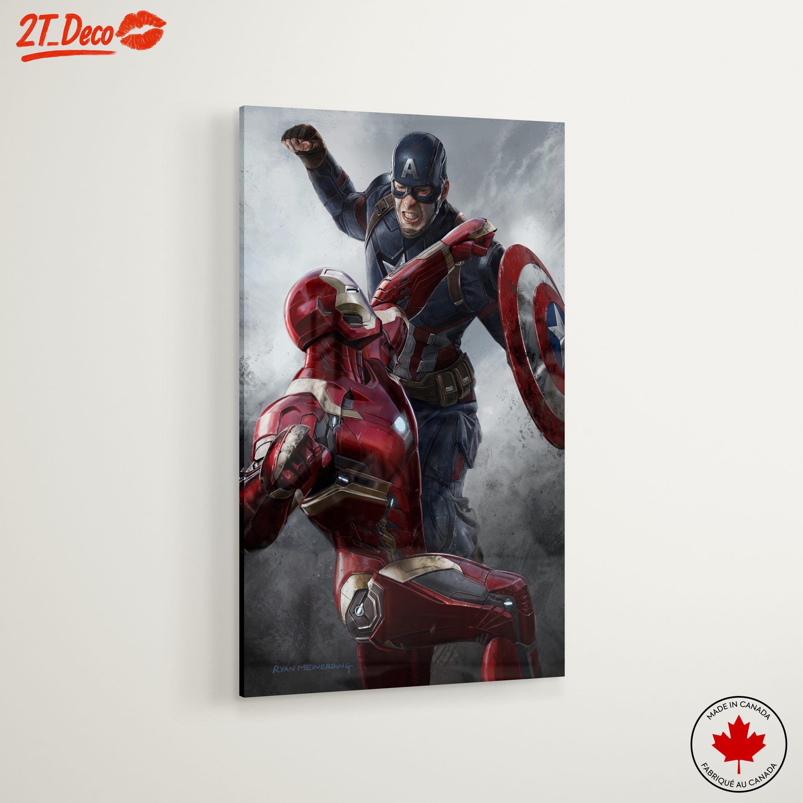 Epic Battle Between Captain America and Iron Man - Image 6