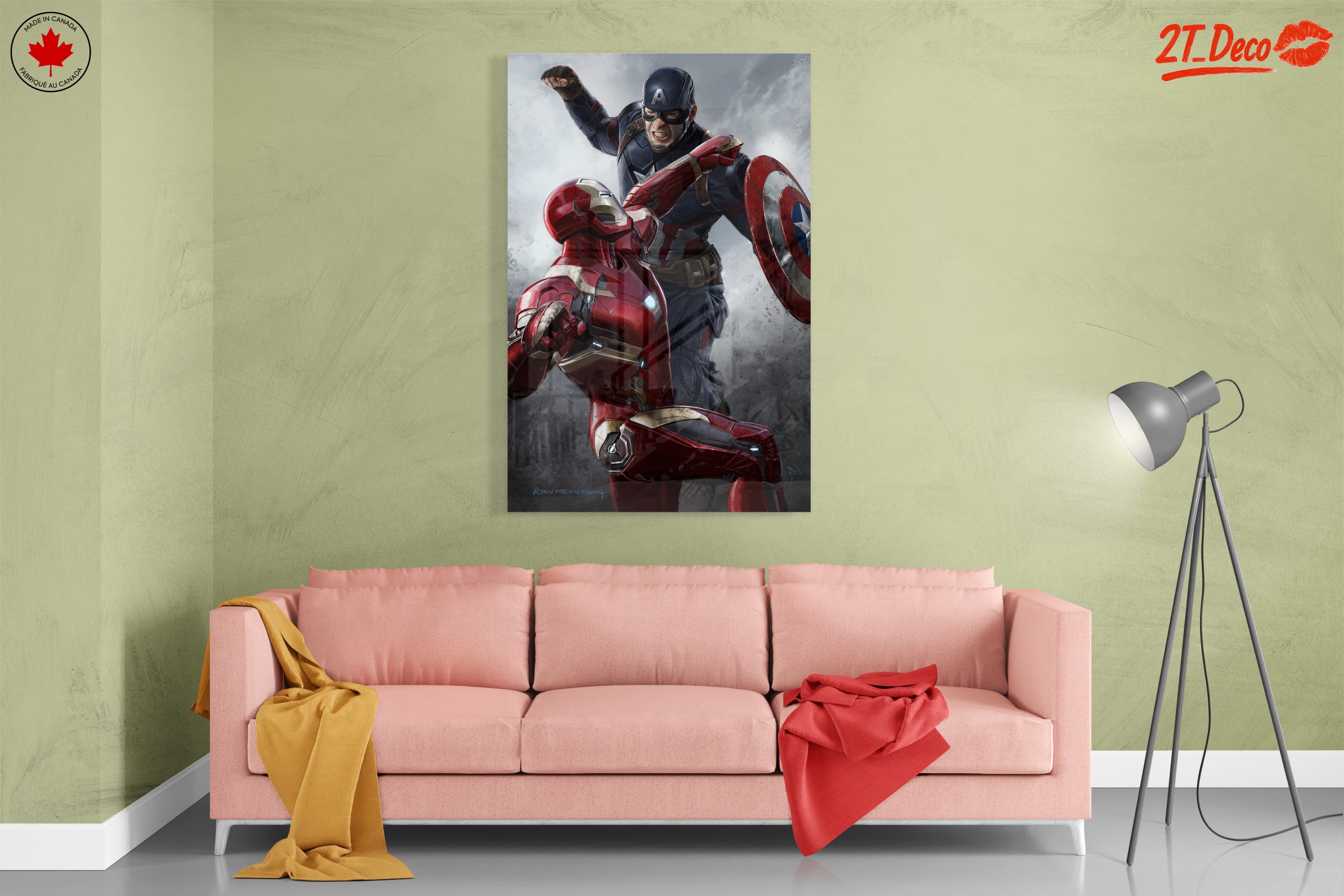 Epic Battle Between Captain America and Iron Man - Image 7