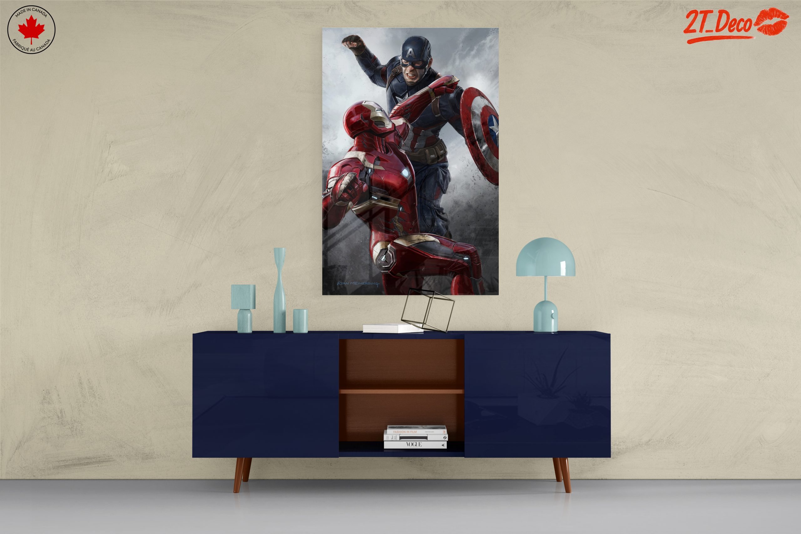 Epic Battle Between Captain America and Iron Man - Image 8