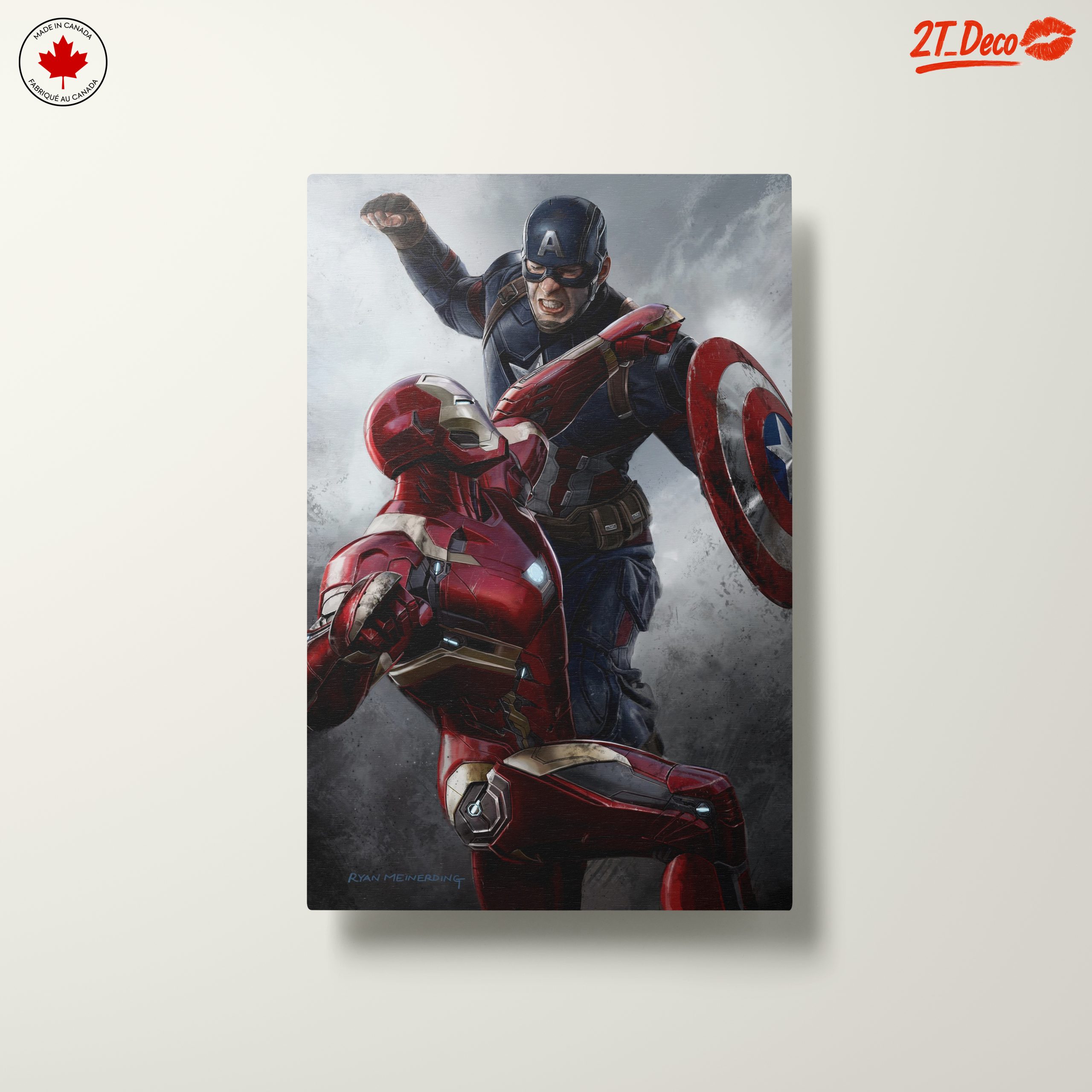 Epic Battle Between Captain America and Iron Man - Image 10
