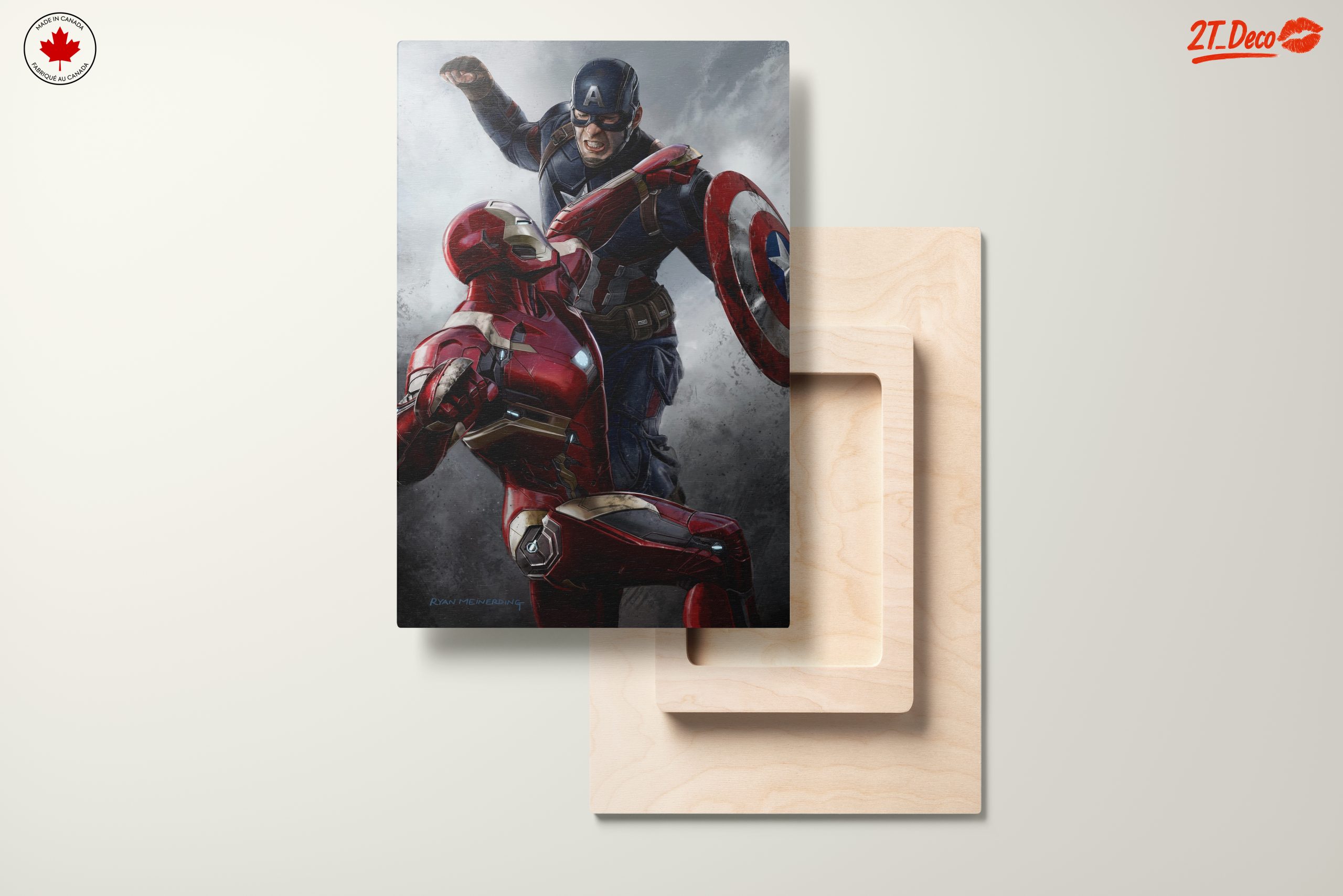 Epic Battle Between Captain America and Iron Man - Image 11