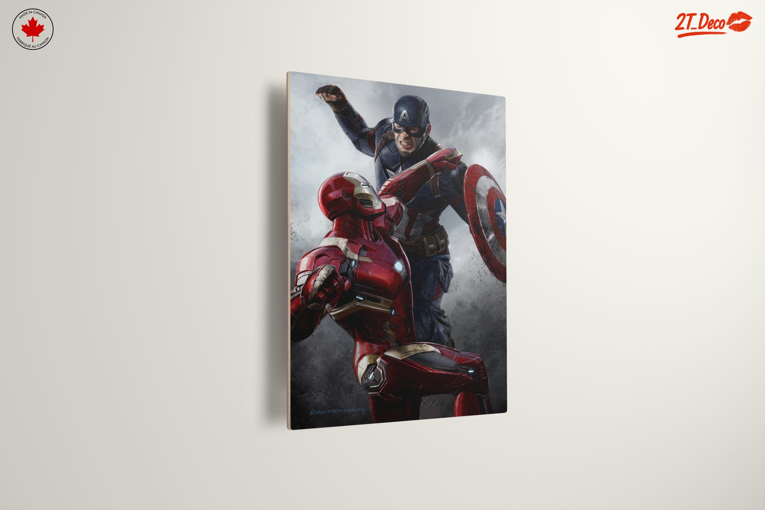 Epic Battle Between Captain America and Iron Man - Image 13