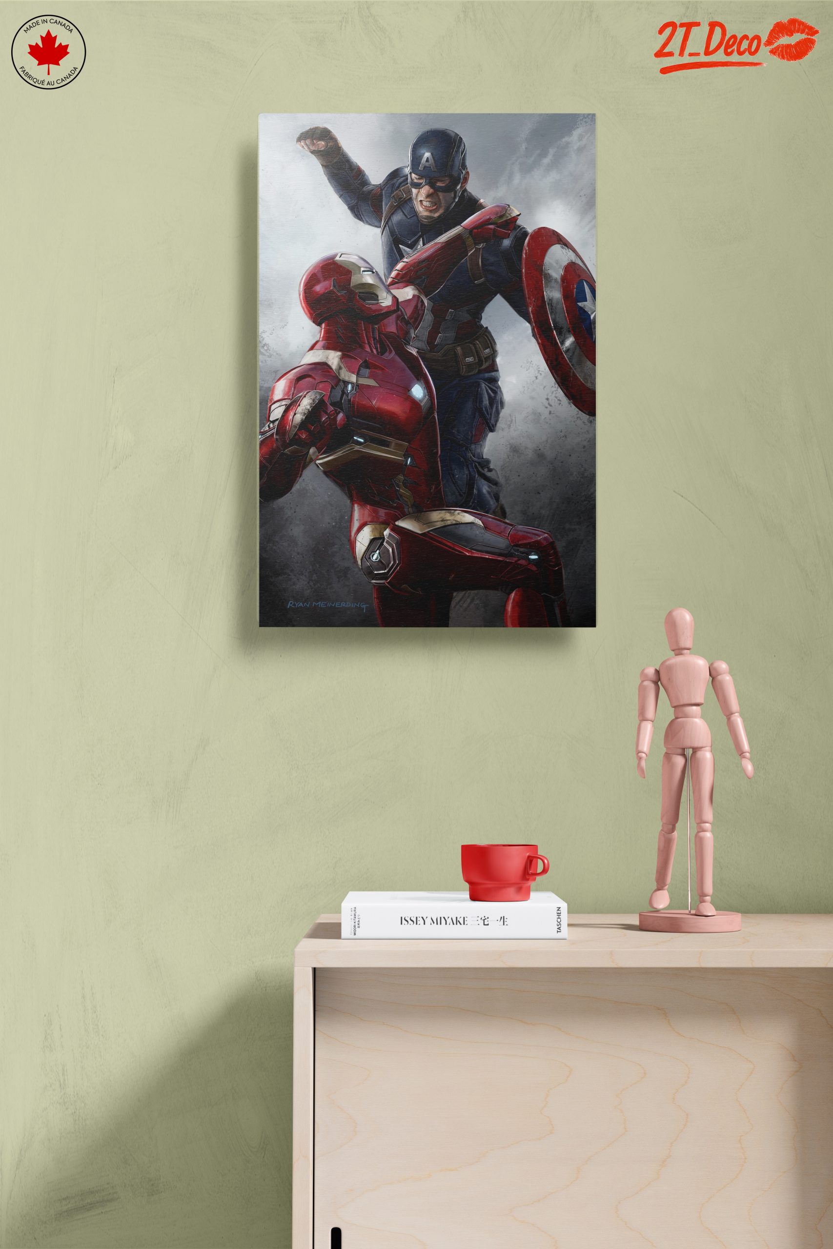 Epic Battle Between Captain America and Iron Man - Image 14