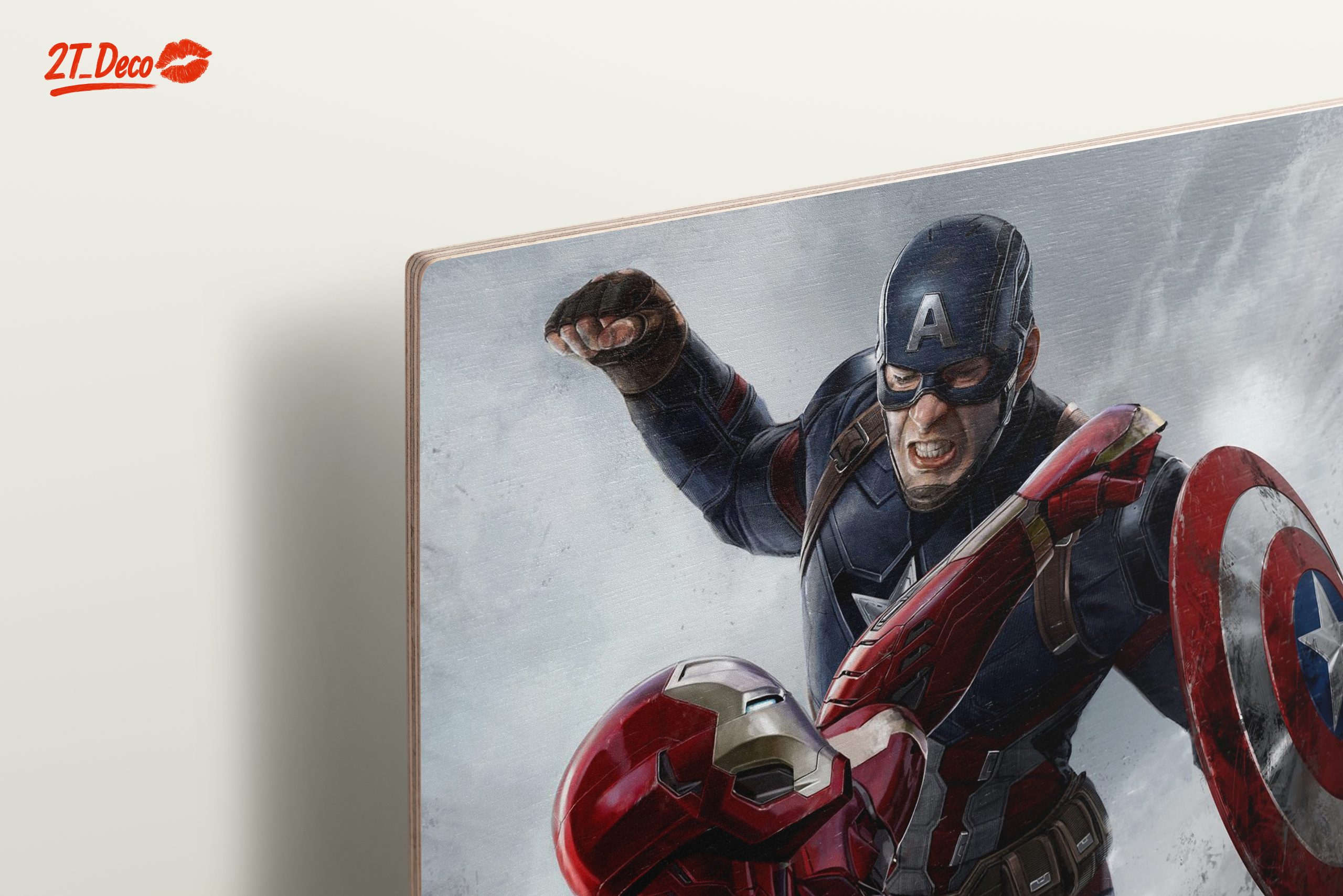 Epic Battle Between Captain America and Iron Man - Image 15