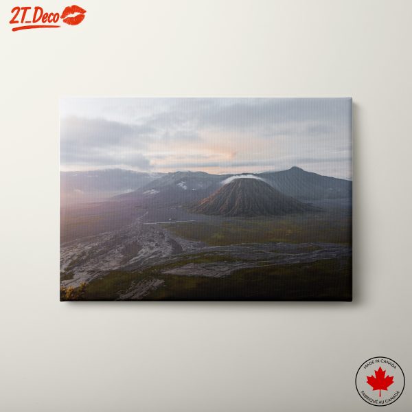 Stunning Volcano Landscape at Dawn