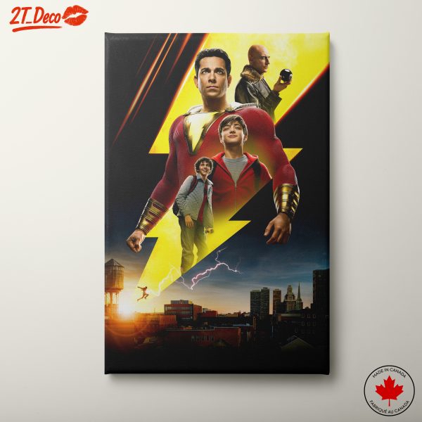 Shazam Comic Art Featuring Popular Characters