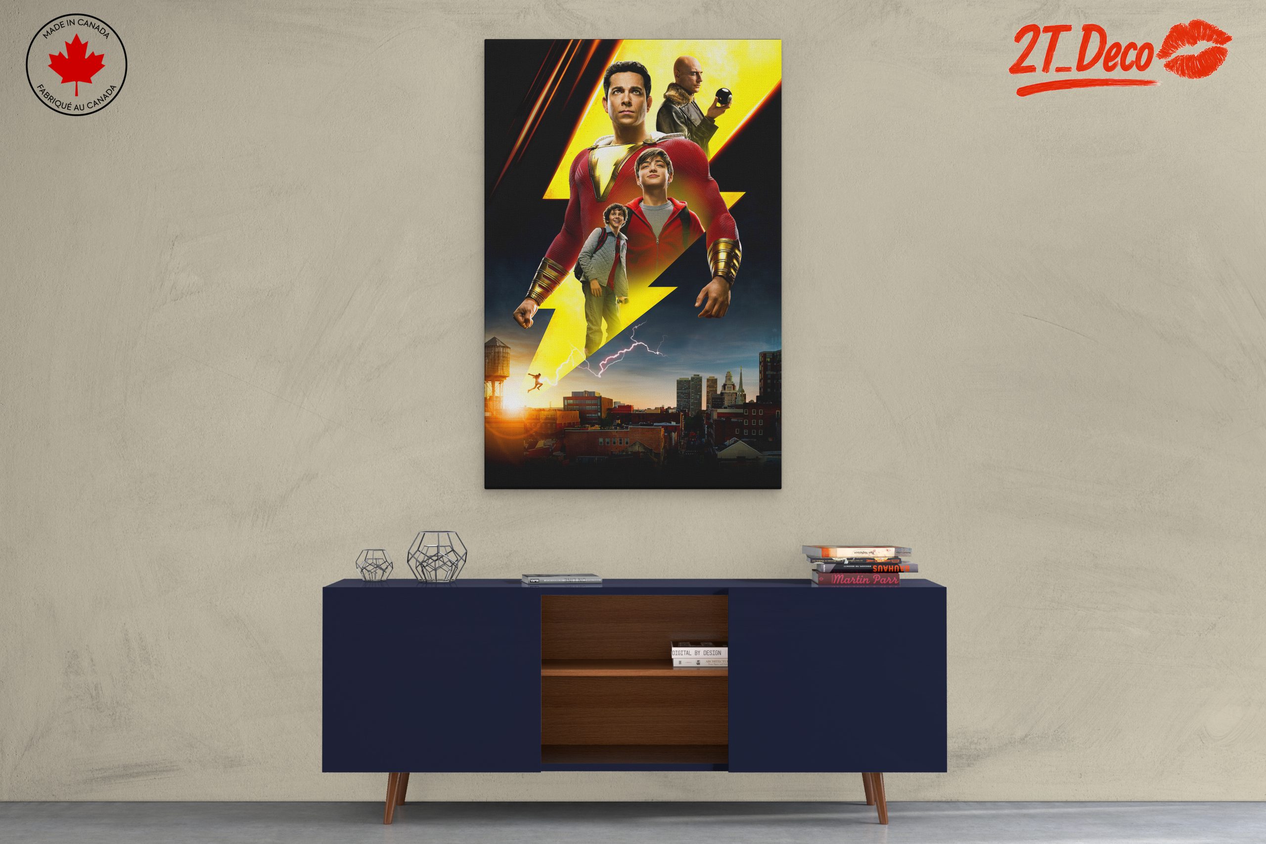 Shazam Comic Art Featuring Popular Characters - Image 3