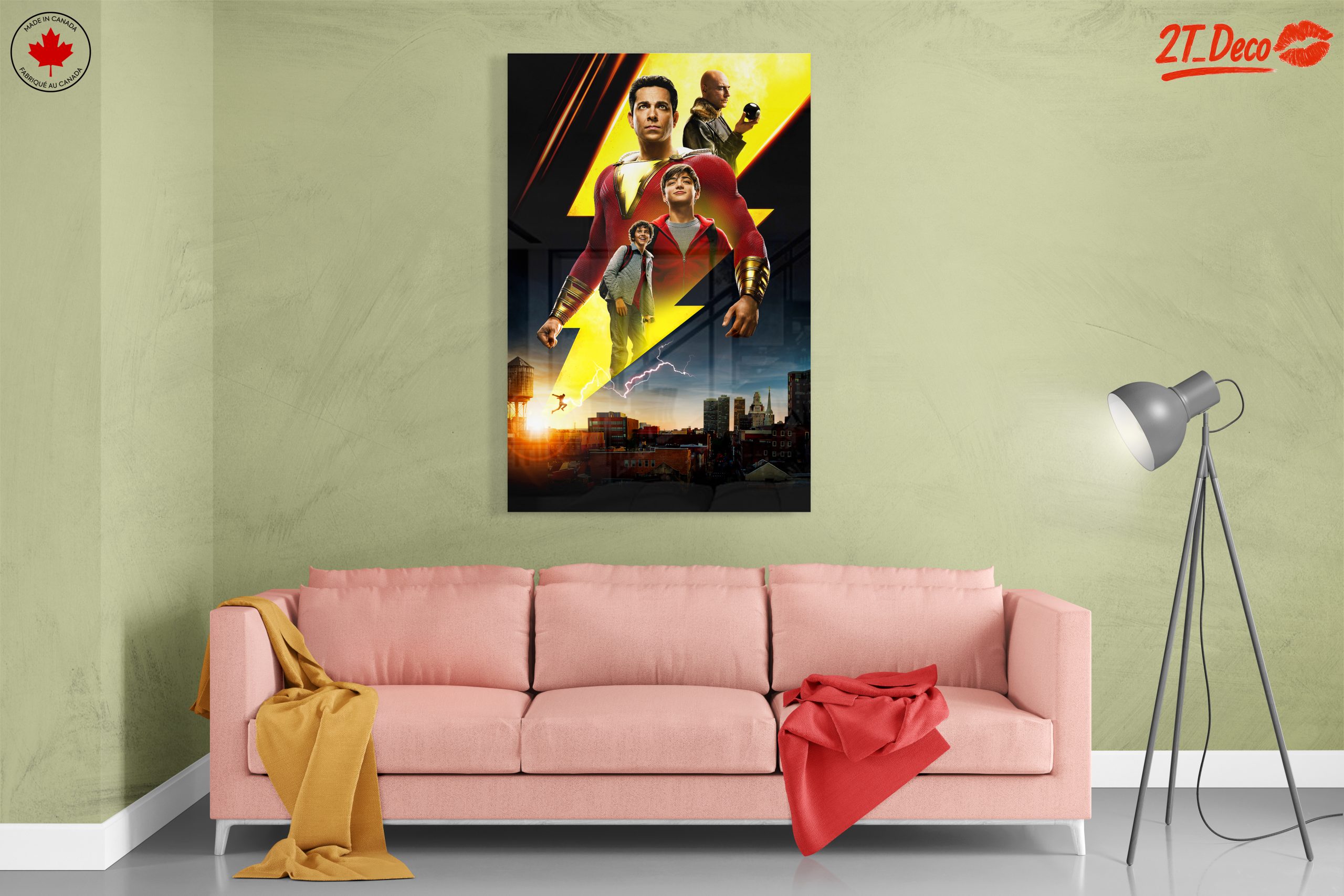 Shazam Comic Art Featuring Popular Characters - Image 7