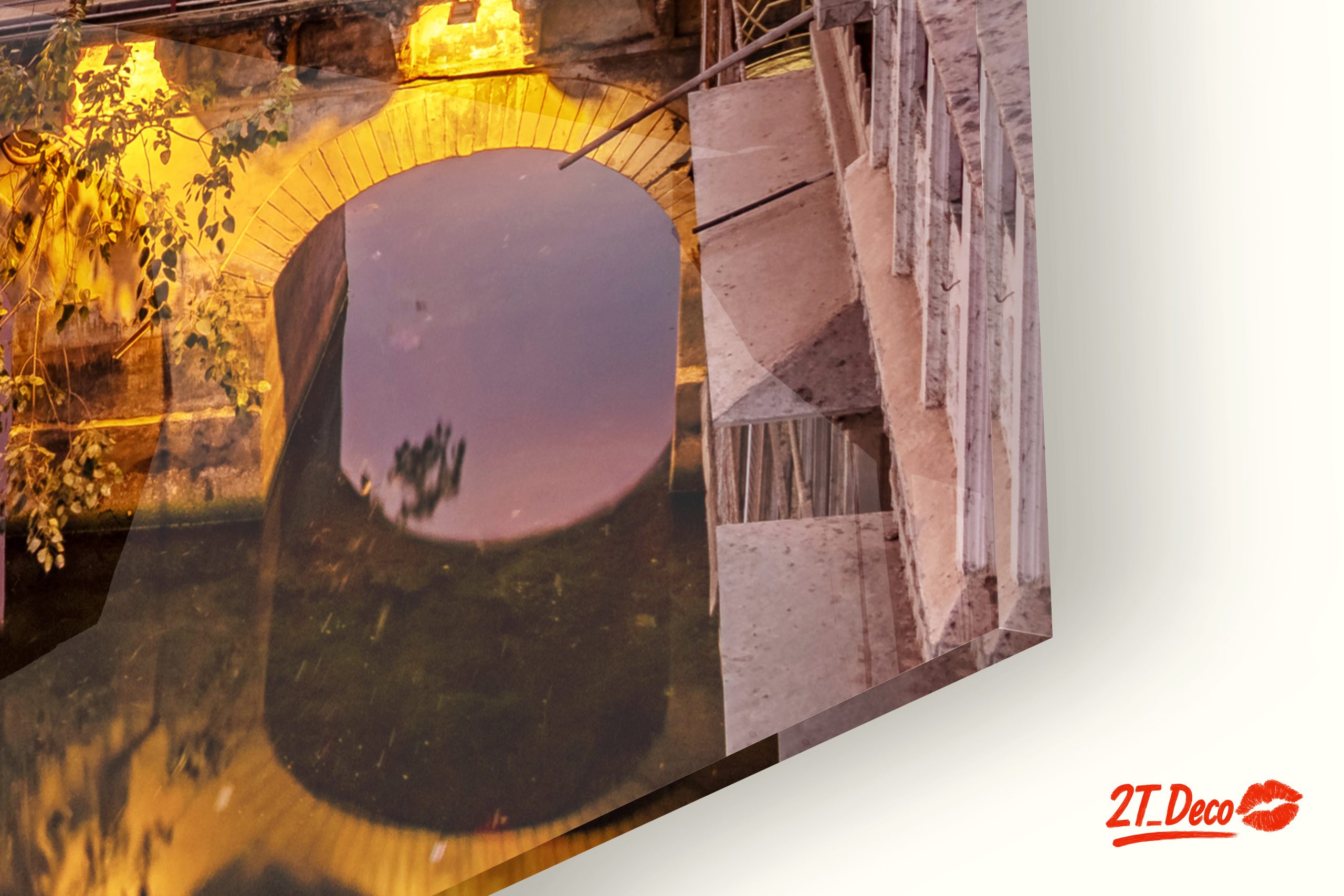Sunset Reflection Over Urban Cityscape - Image 9