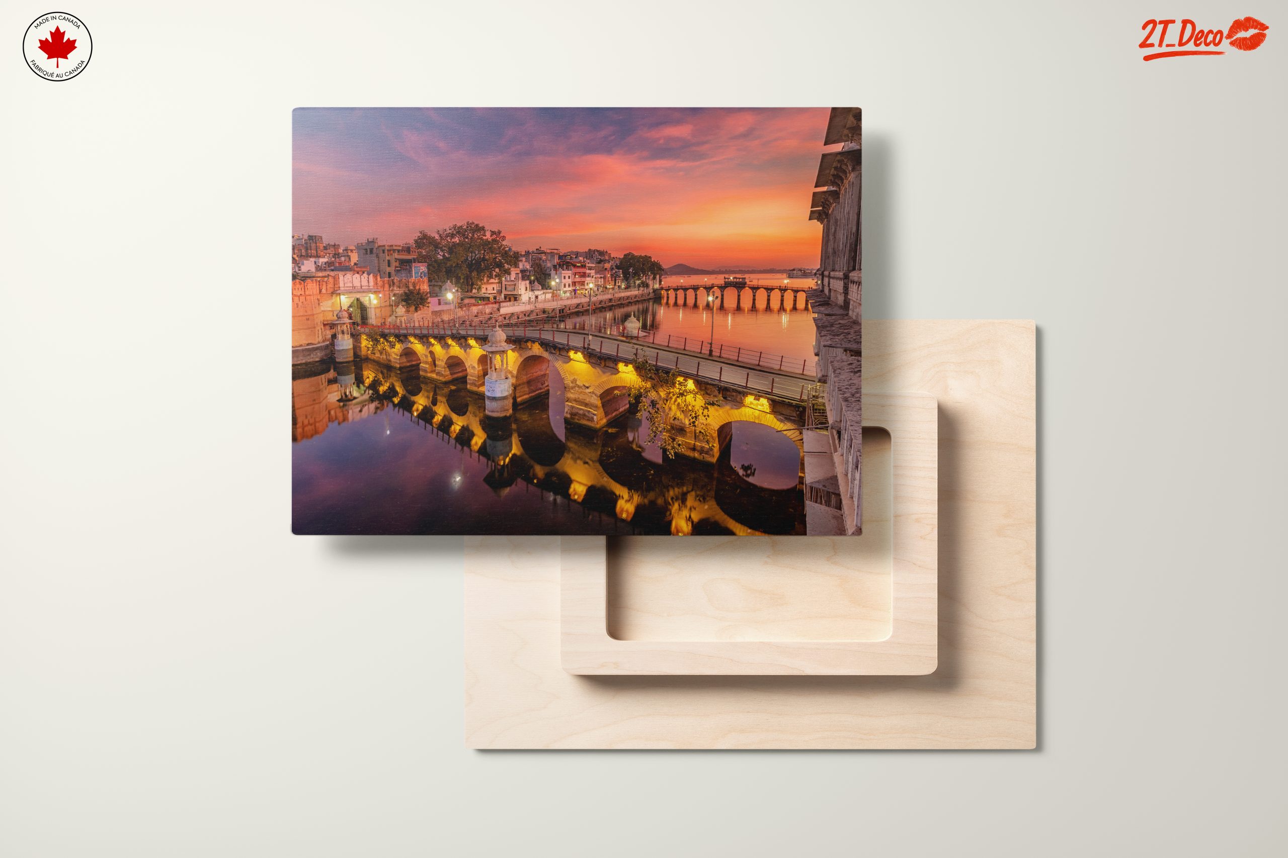 Sunset Reflection Over Urban Cityscape - Image 11