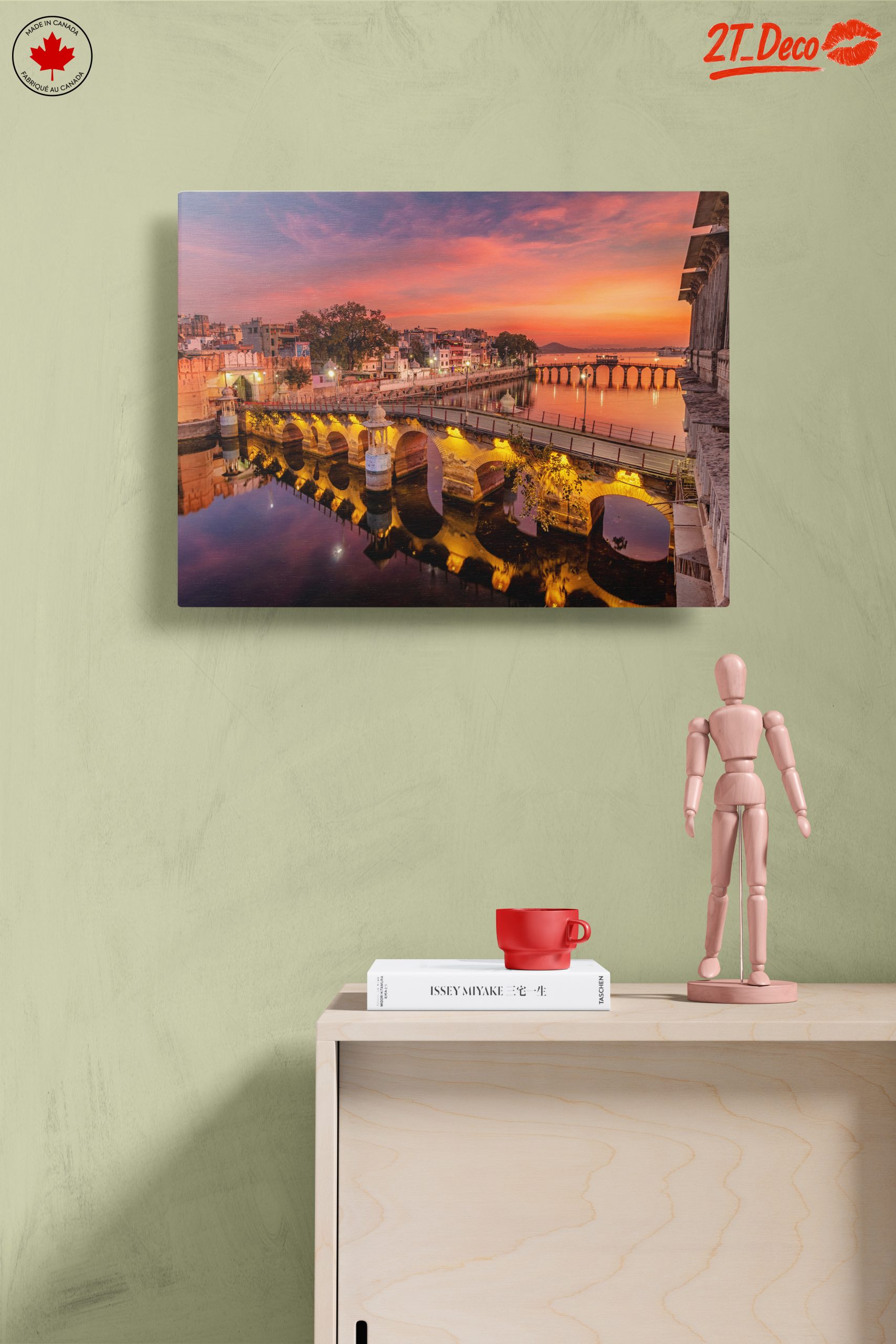 Sunset Reflection Over Urban Cityscape - Image 14