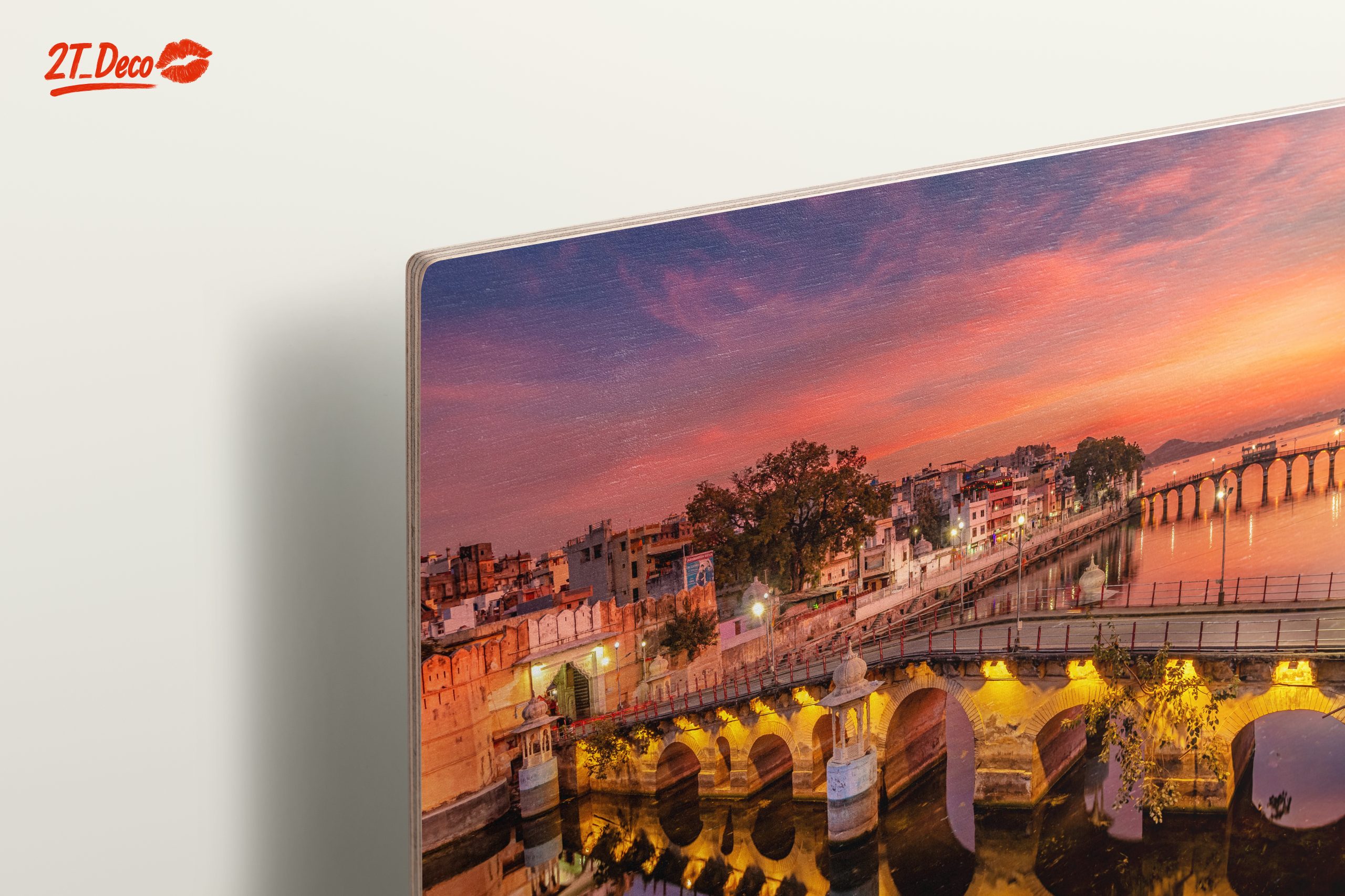 Sunset Reflection Over Urban Cityscape - Image 15