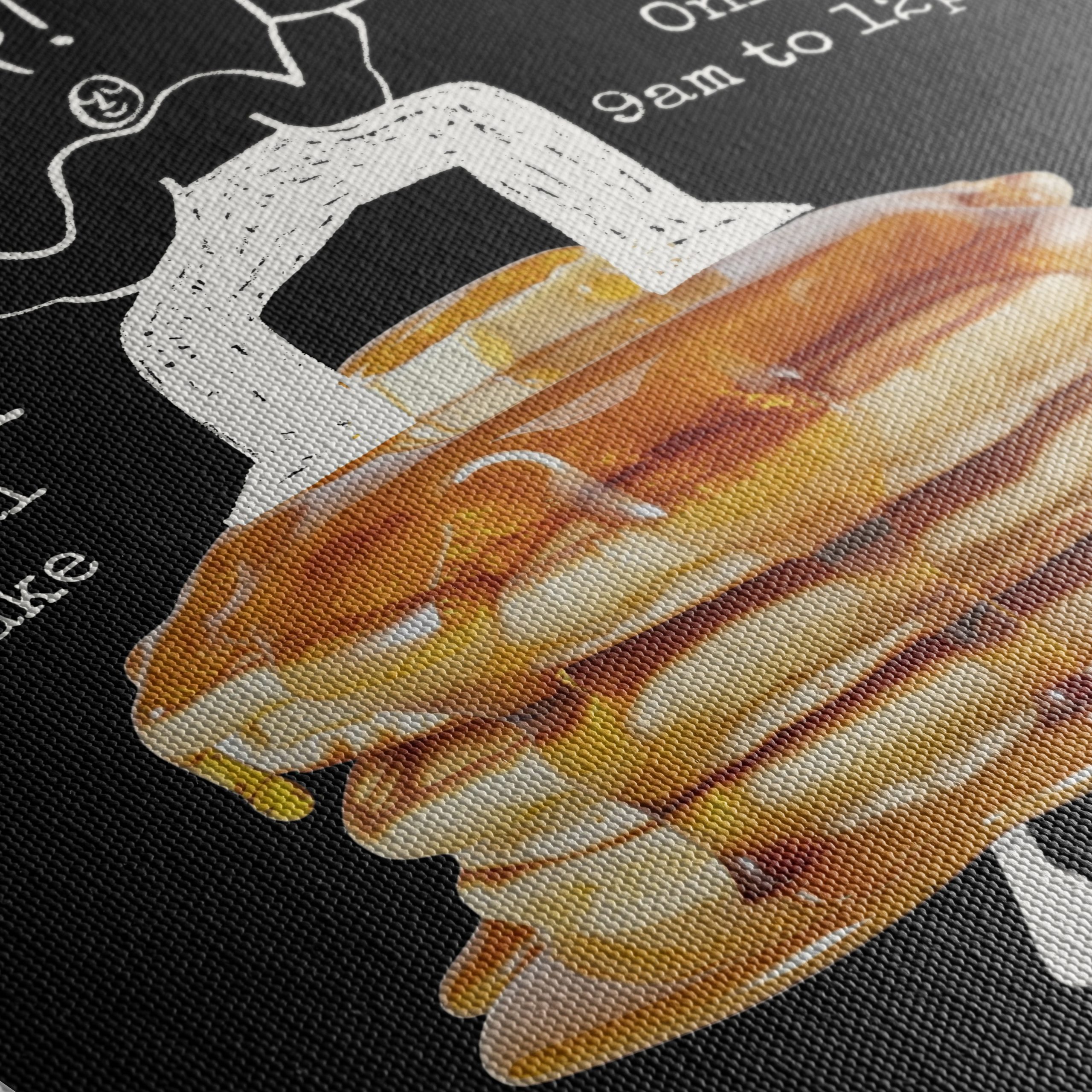 Playful Abstract Pancake Artwork - Image 5