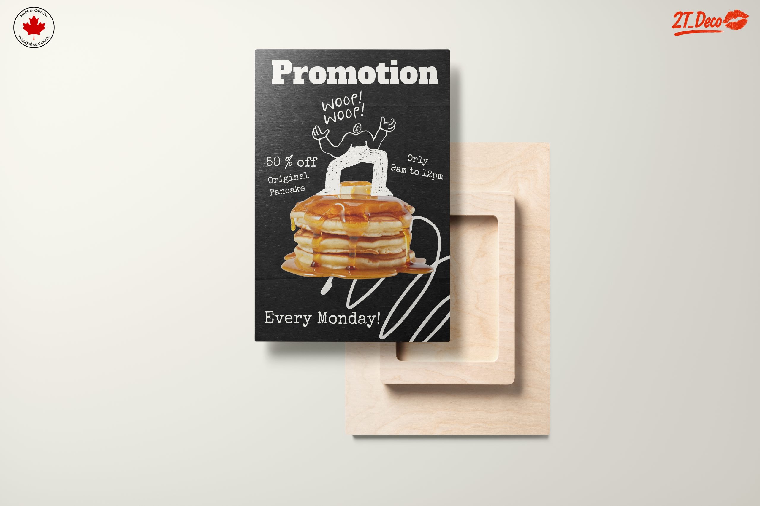 Playful Abstract Pancake Artwork - Image 11