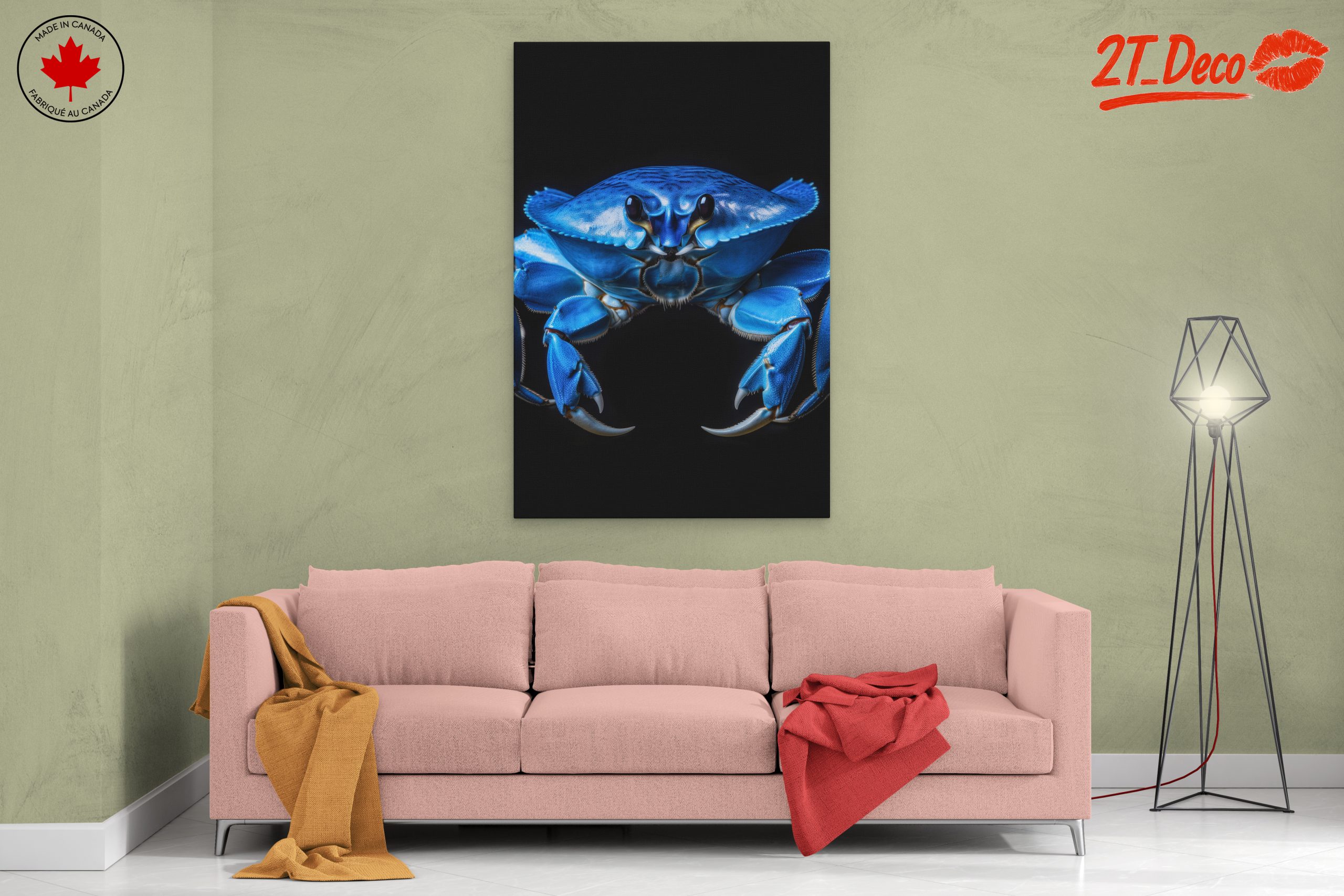 Blue Crab Wall Art - Image 2