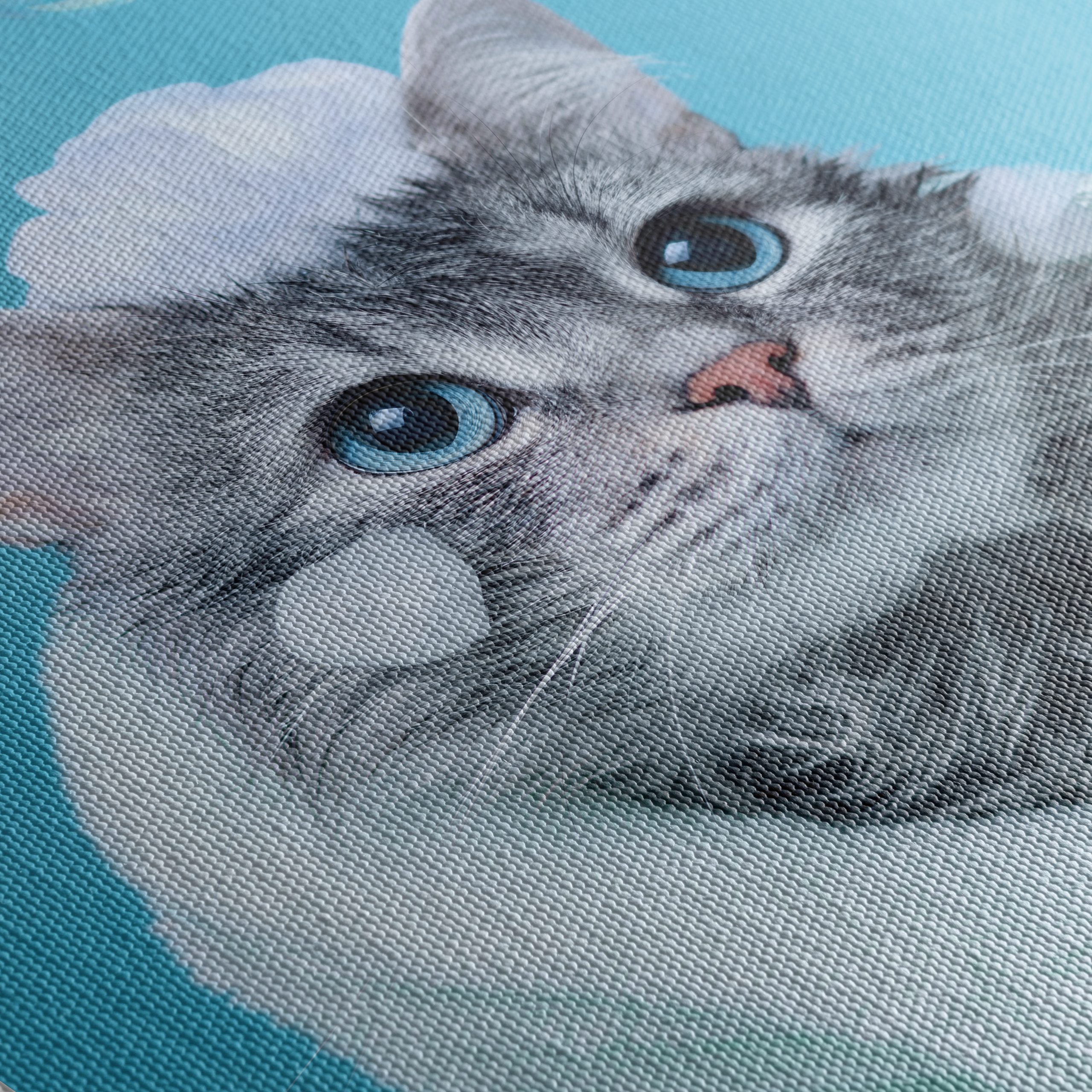 Cute Cat Bathing with Bubbles - Image 5