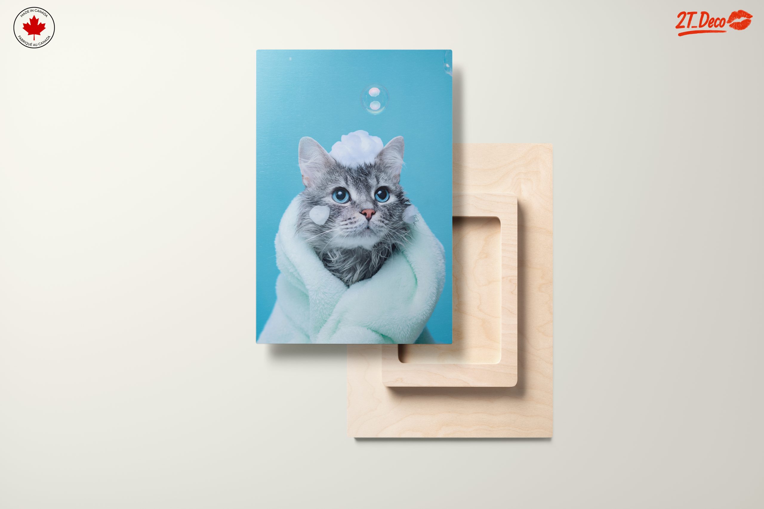 Cute Cat Bathing with Bubbles - Image 11