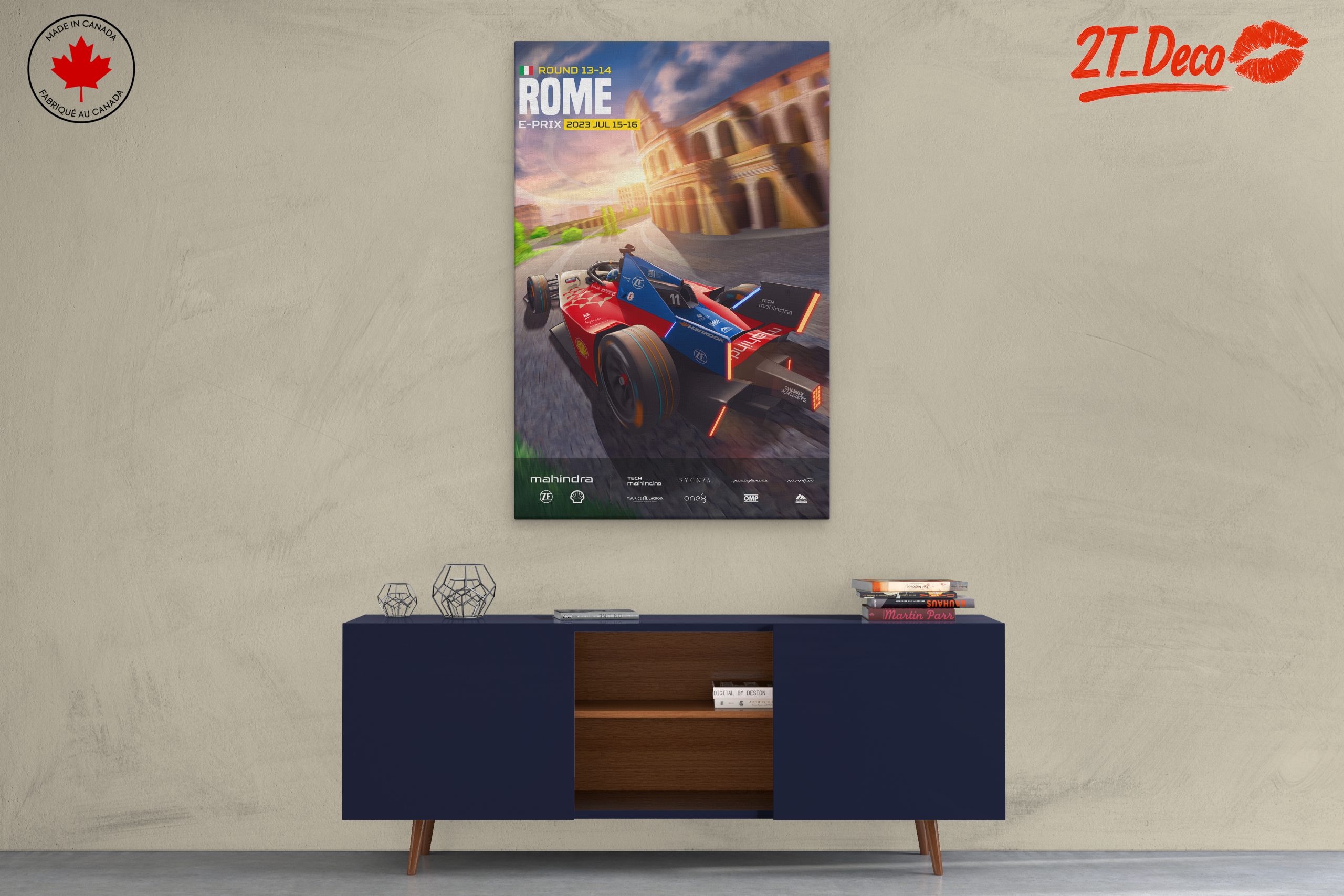 Dynamic Race Scene in Rome City - Image 3