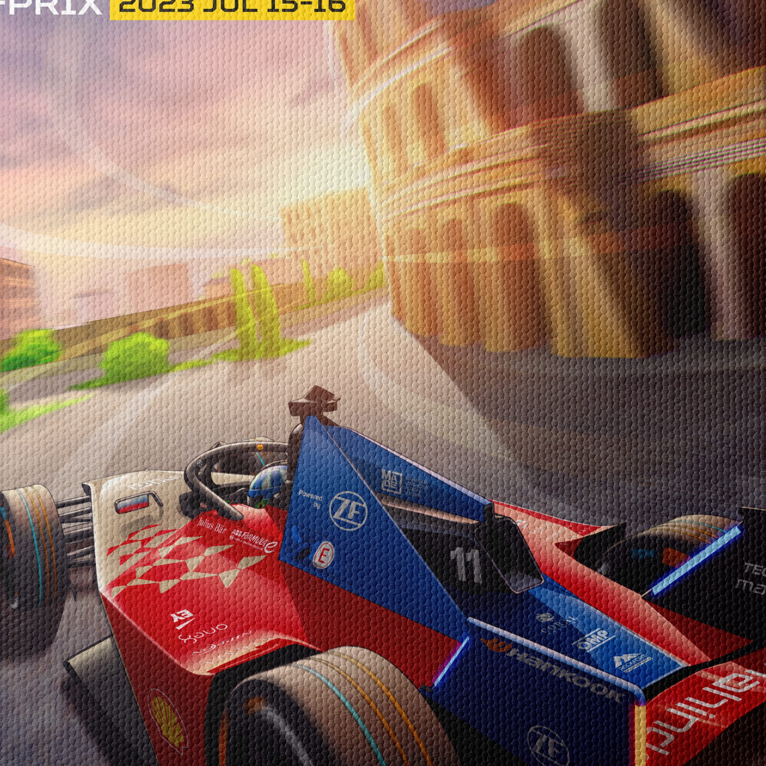 Dynamic Race Scene in Rome City - Image 4
