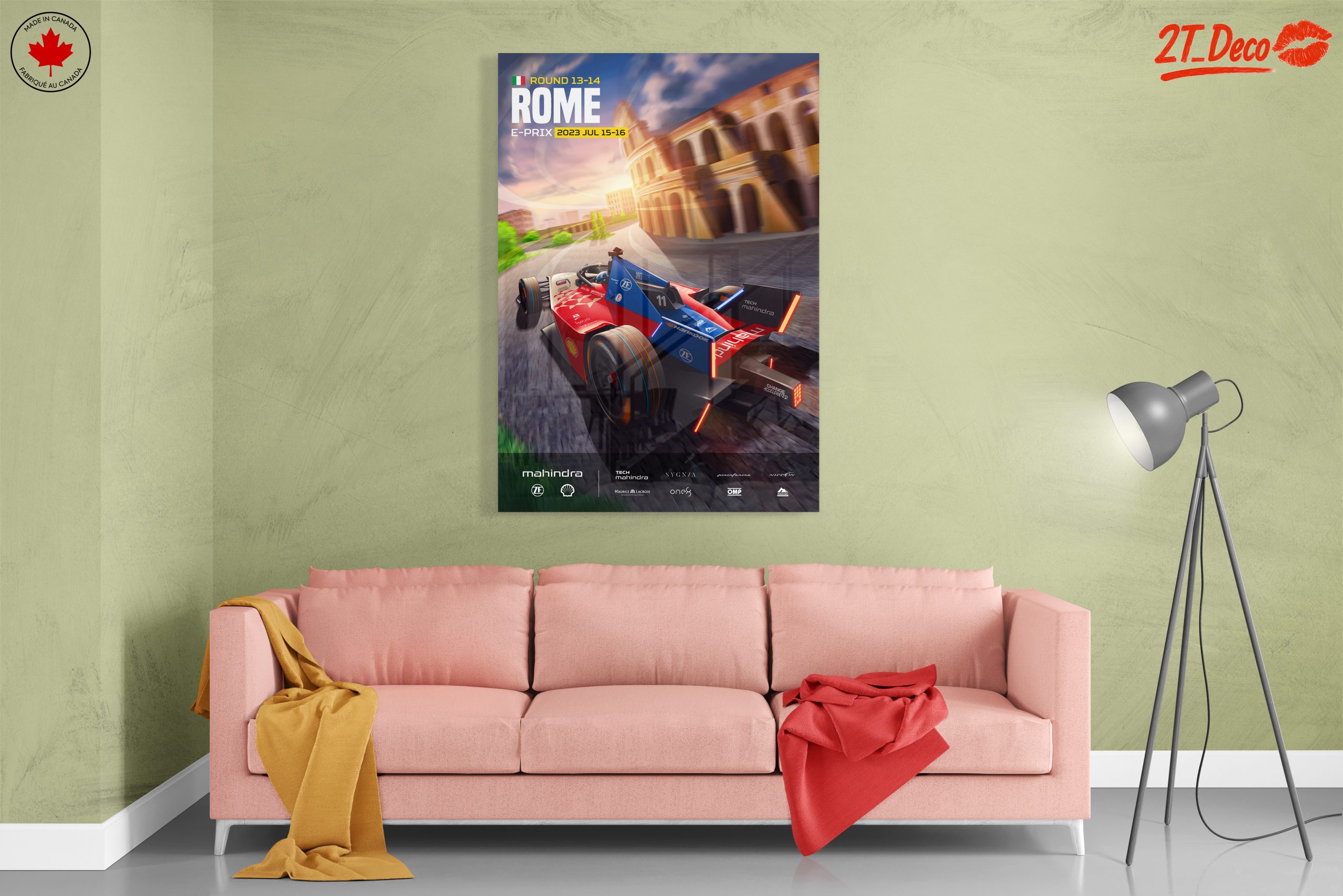 Dynamic Race Scene in Rome City - Image 7
