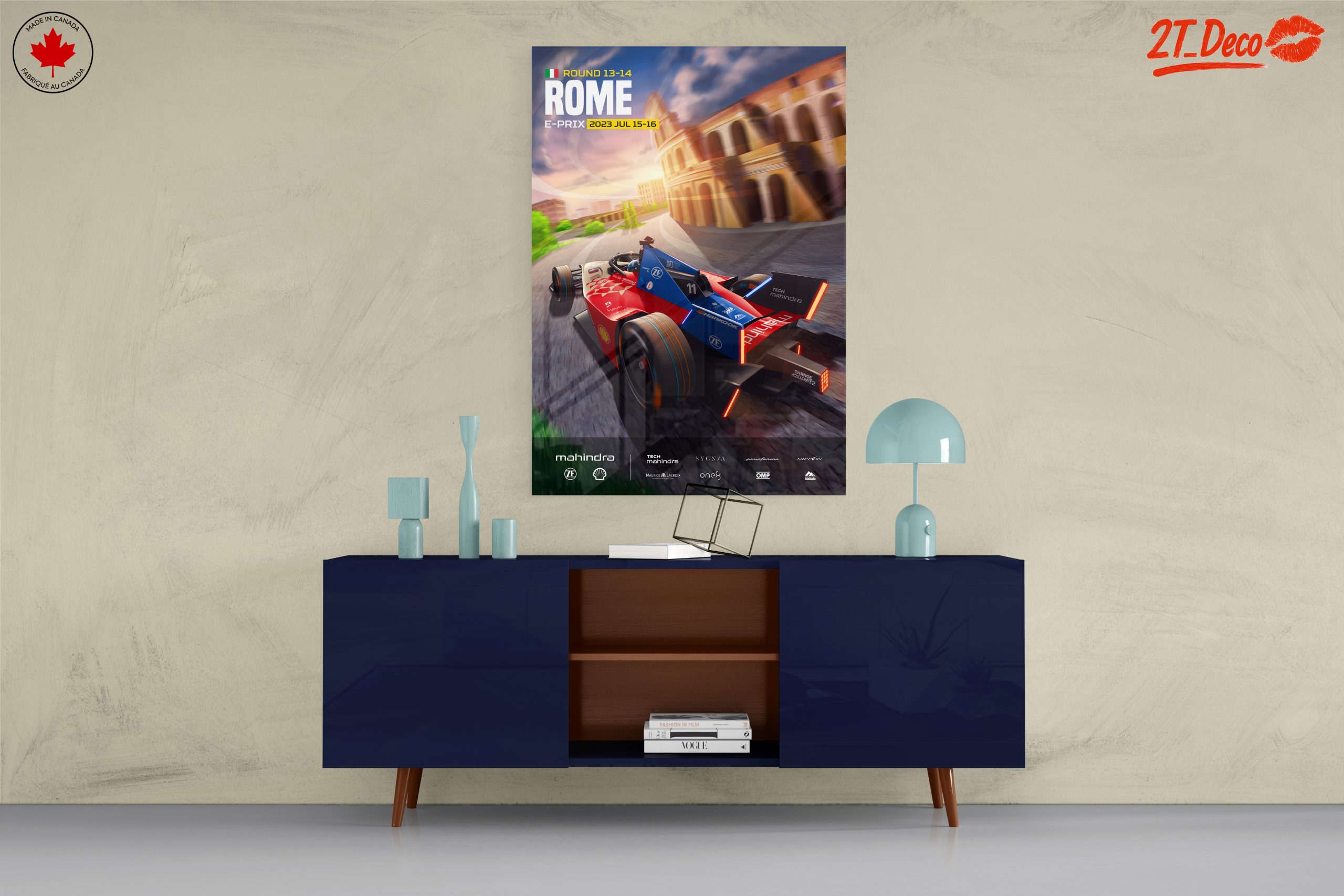 Dynamic Race Scene in Rome City - Image 8