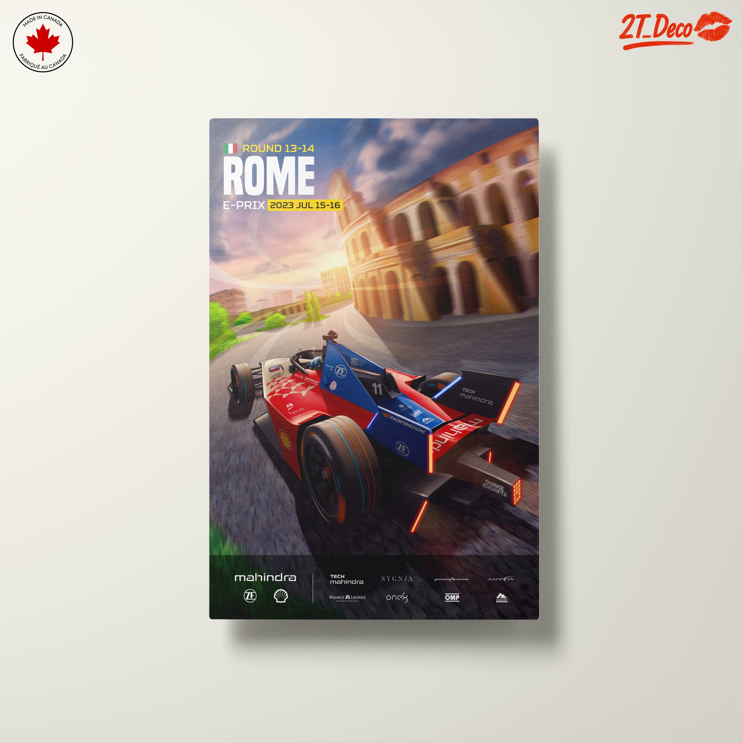 Dynamic Race Scene in Rome City - Image 10