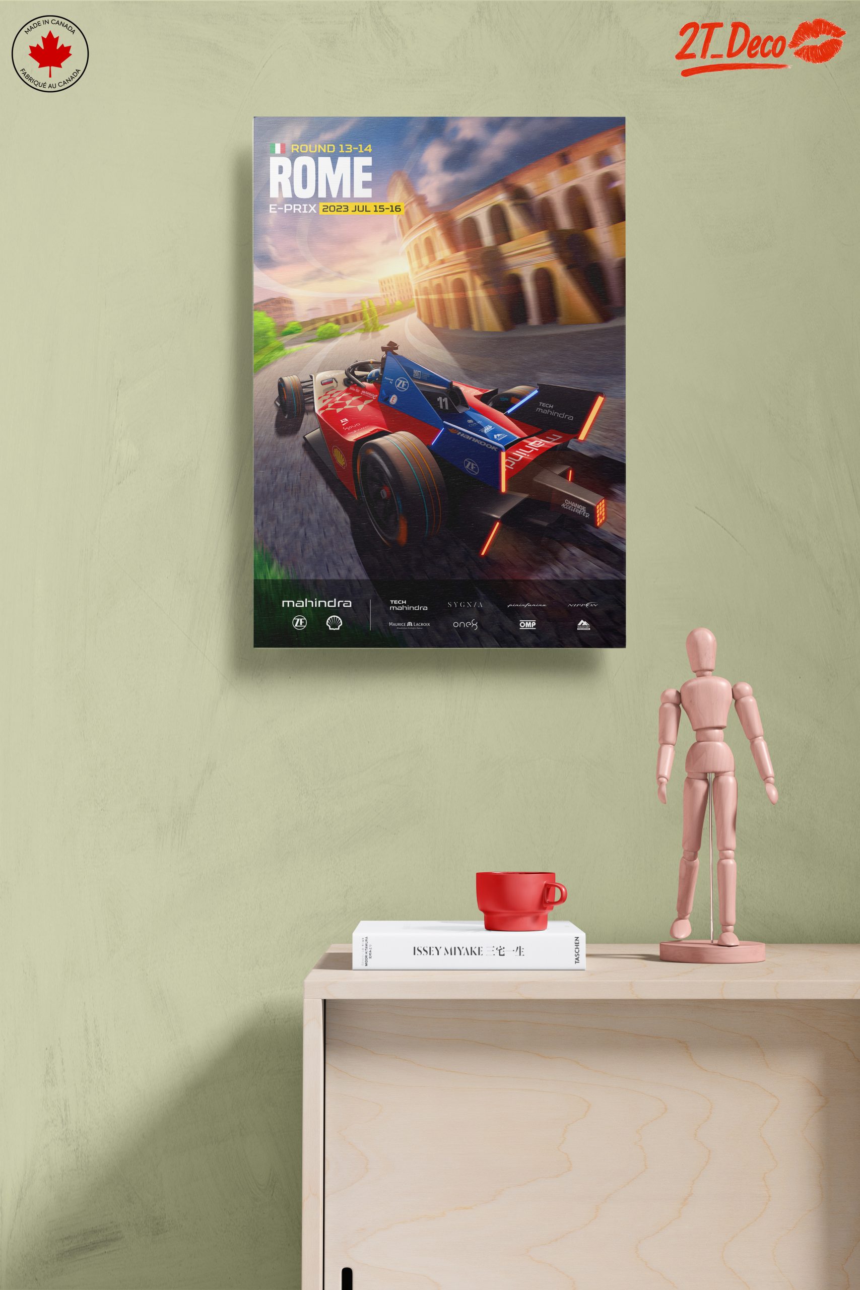 Dynamic Race Scene in Rome City - Image 14
