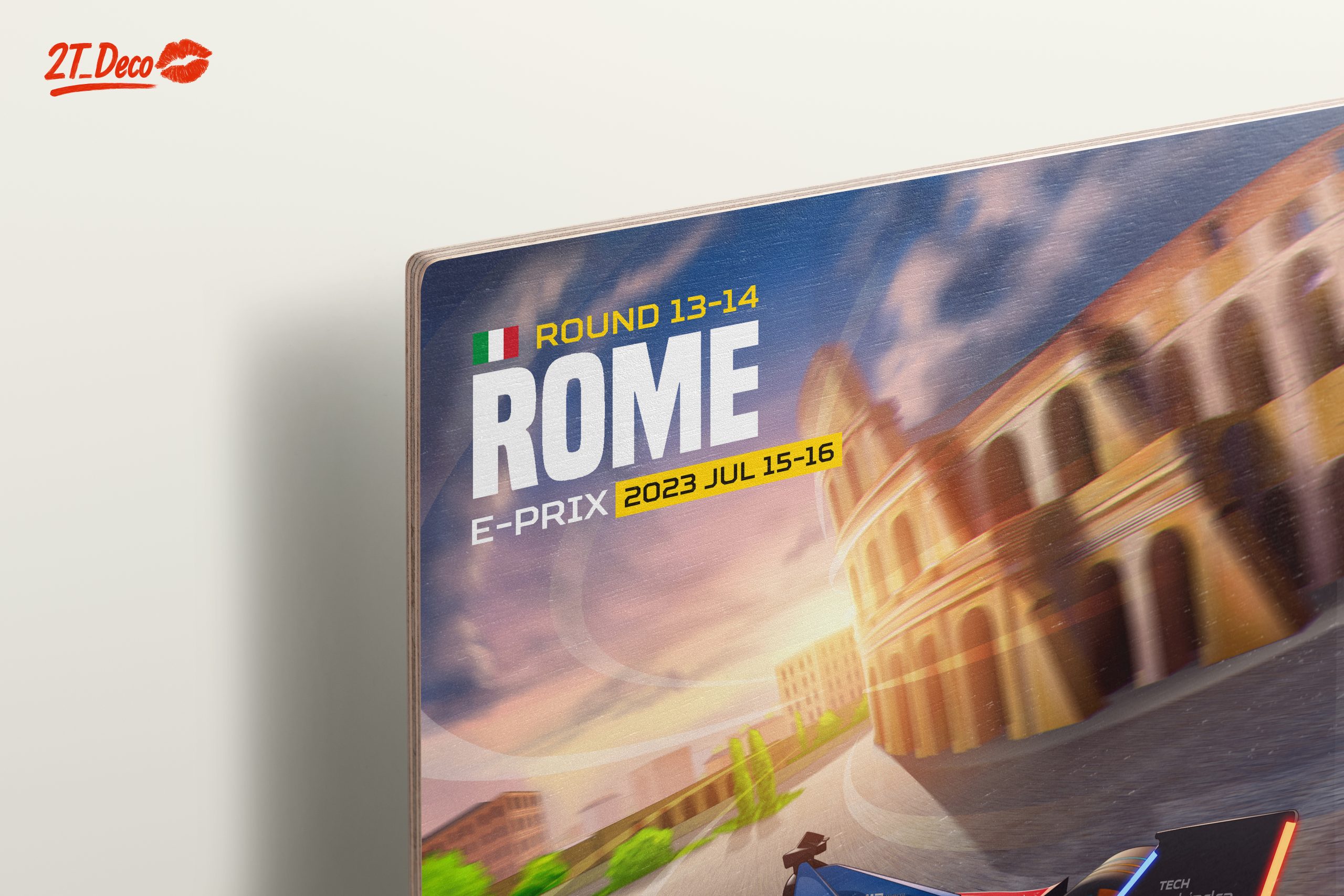 Dynamic Race Scene in Rome City - Image 15